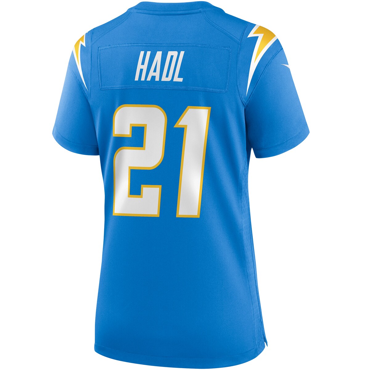 Women's John Hadl Nike Chargers Game Retired Jersey - Light Blue