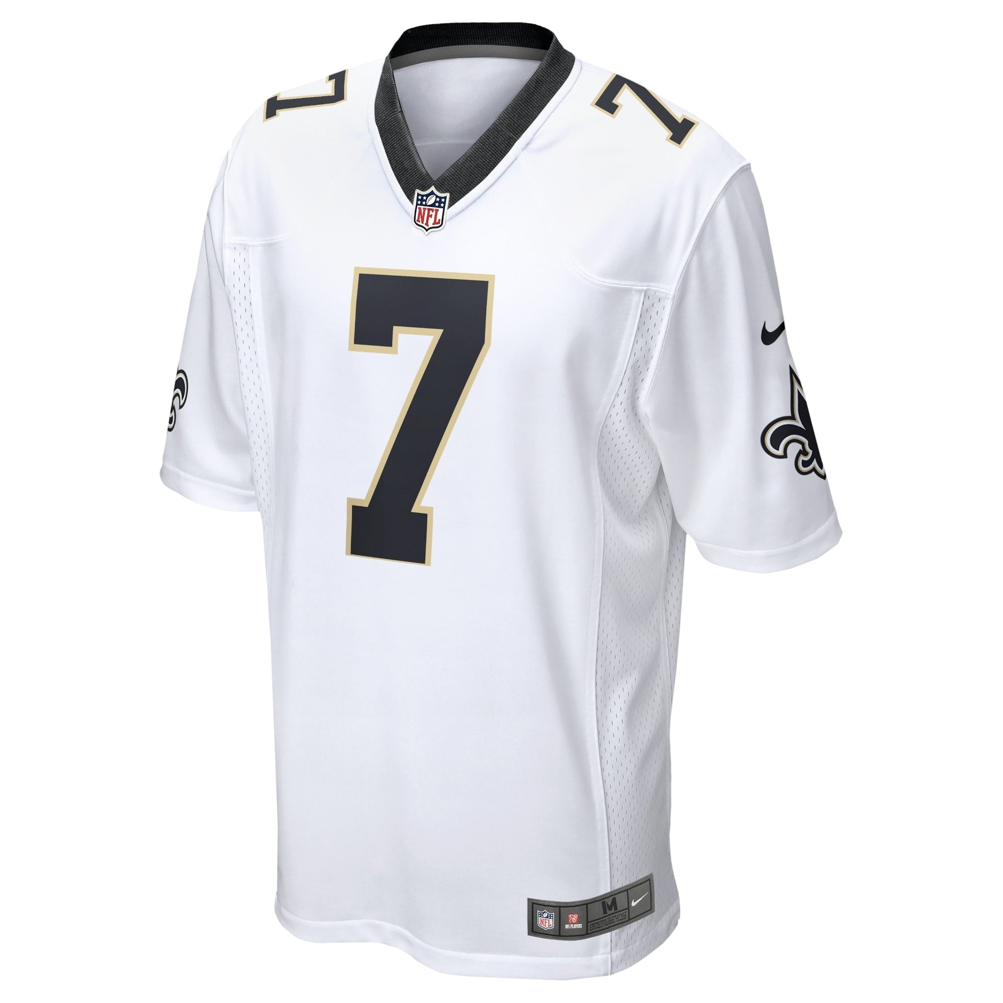 Men's Nike Taysom Hill White New Orleans Saints Game Jersey