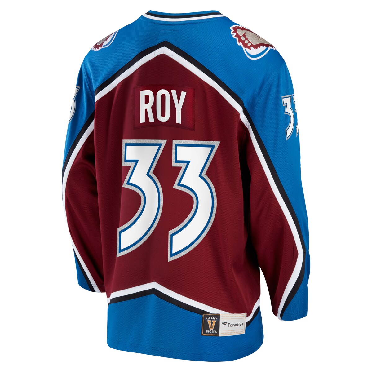 Men's Patrick Roy Fanatics Avalanche Breakaway Retired Jersey - Maroon