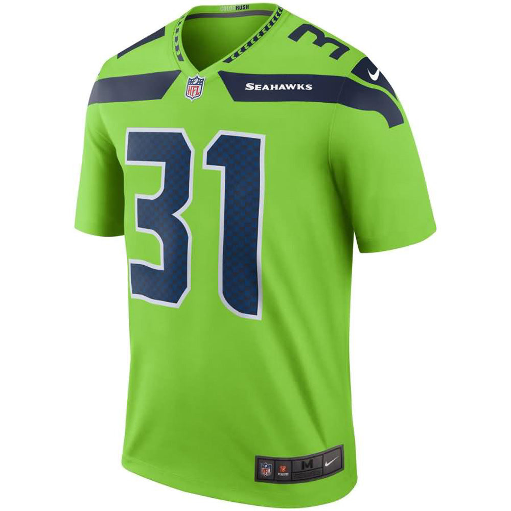 Men's Seattle Seahawks Kam Chancellor Legend Jersey - Green