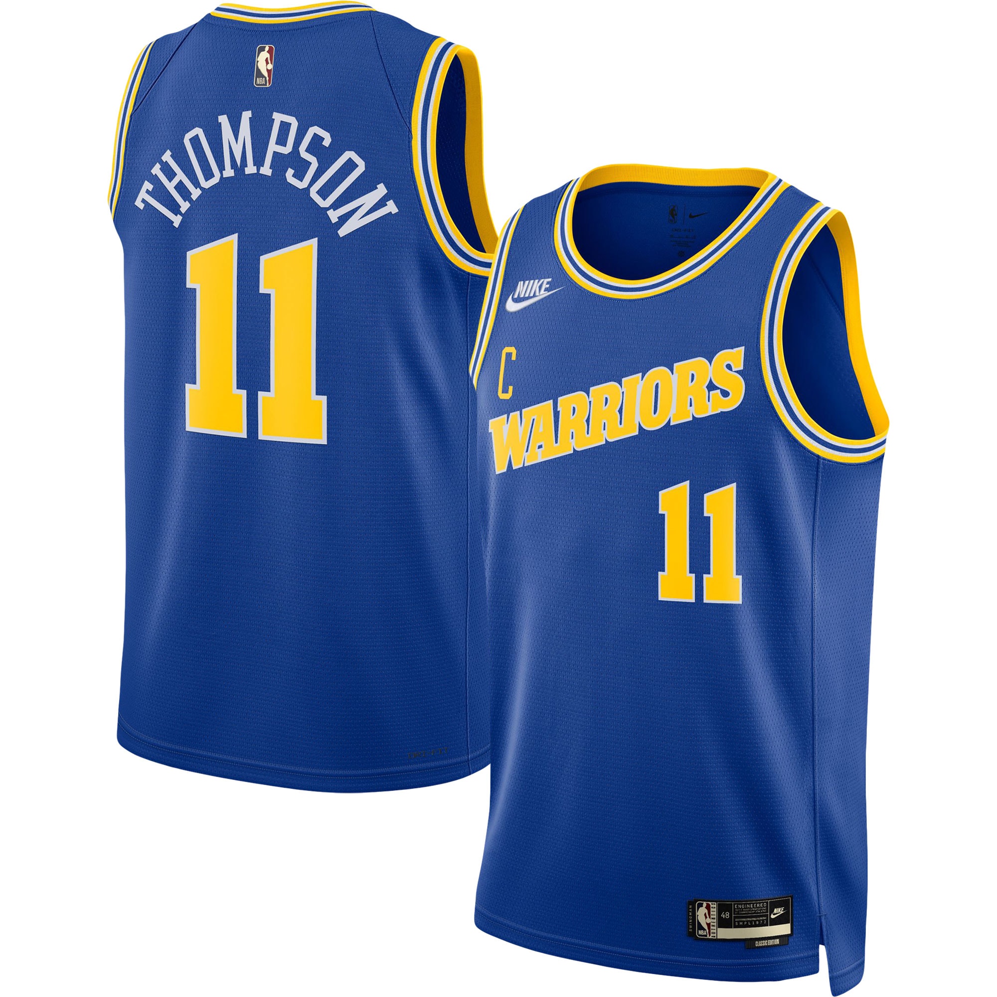 Klay Thompson Golden State Warriors Nike Swingman Jersey - Classic Edition - Blue