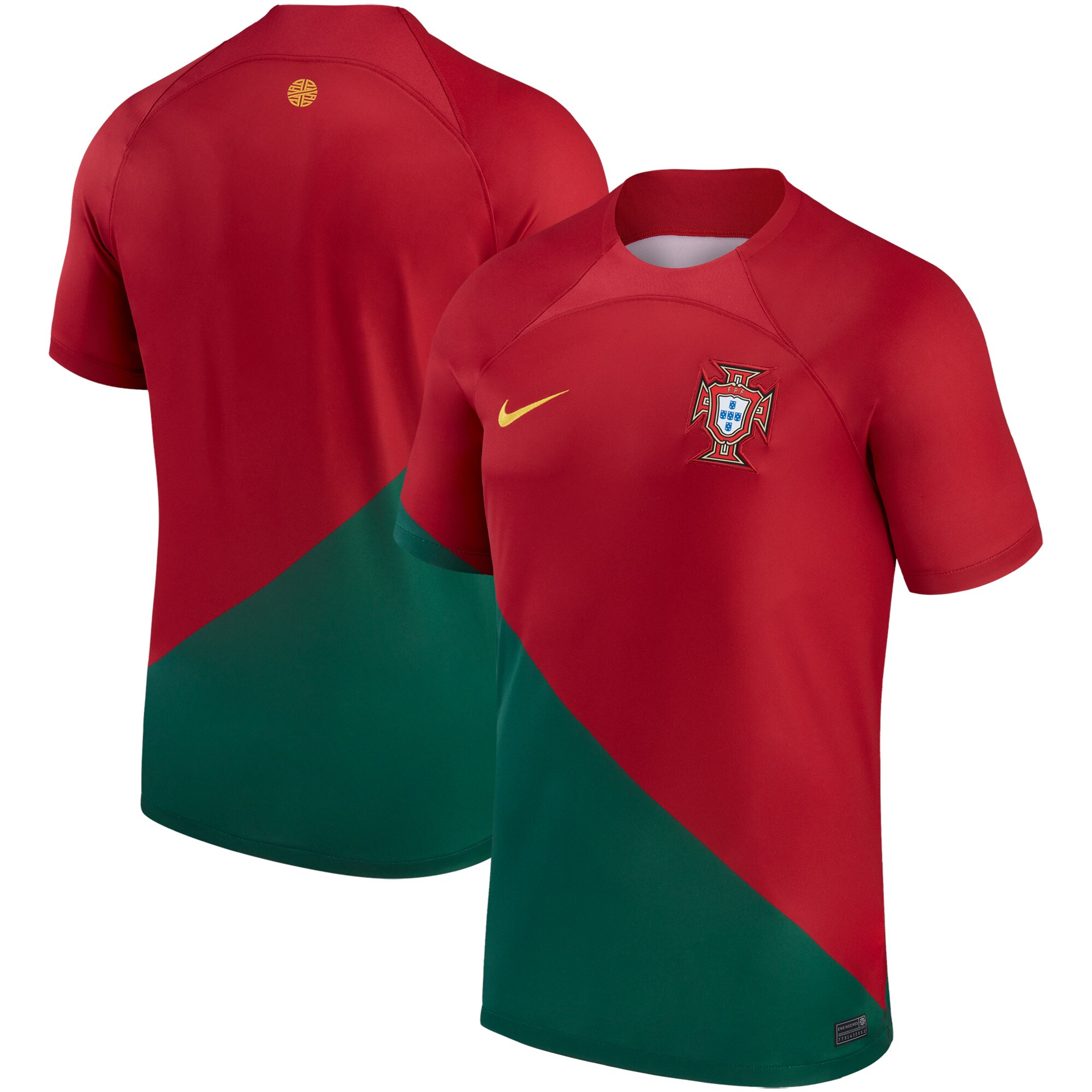 Portugal National Team Nike 2022/23 Home Breathe Stadium Replica Blank Jersey - Red