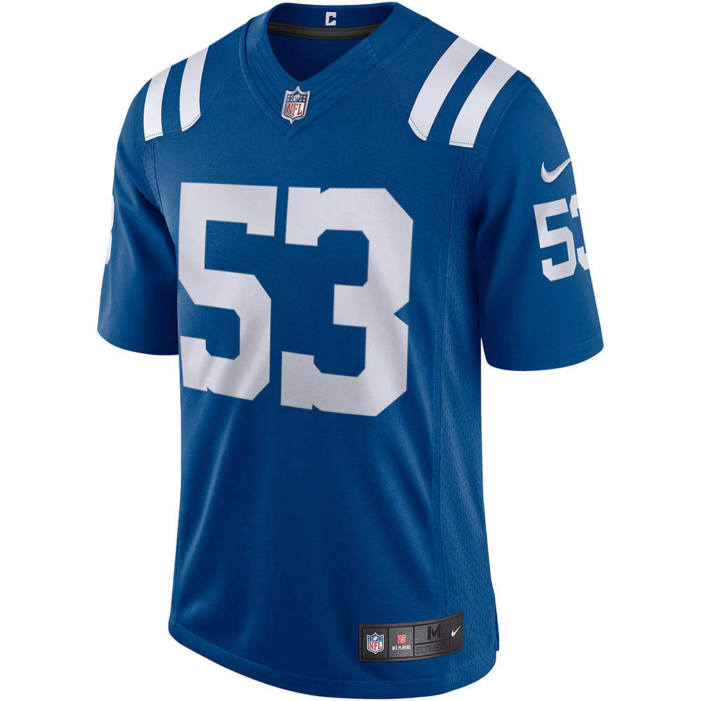 Men's Indianapolis Colts Shaquille Leonard Vapor Limited Jersey Royal