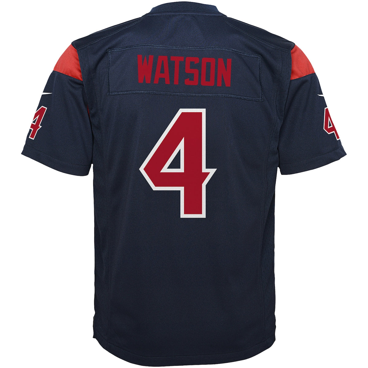 Boys' Grade School Deshaun Watson Nike Texans Team Color Game Day Jersey - Navy