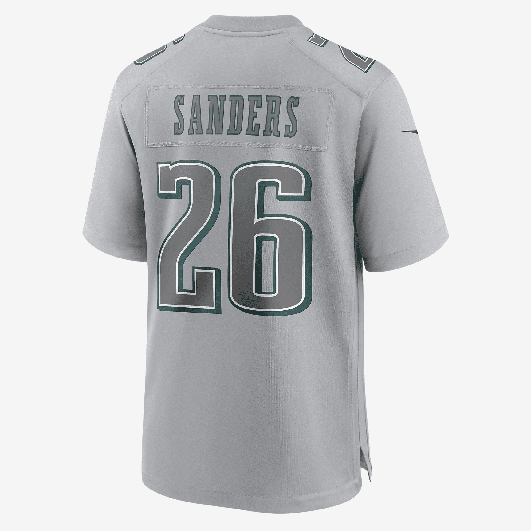 NFL Philadelphia Eagles Super Bowl LVII Atmosphere (Miles Sanders) Men's Fashion Football Jersey - Grey
