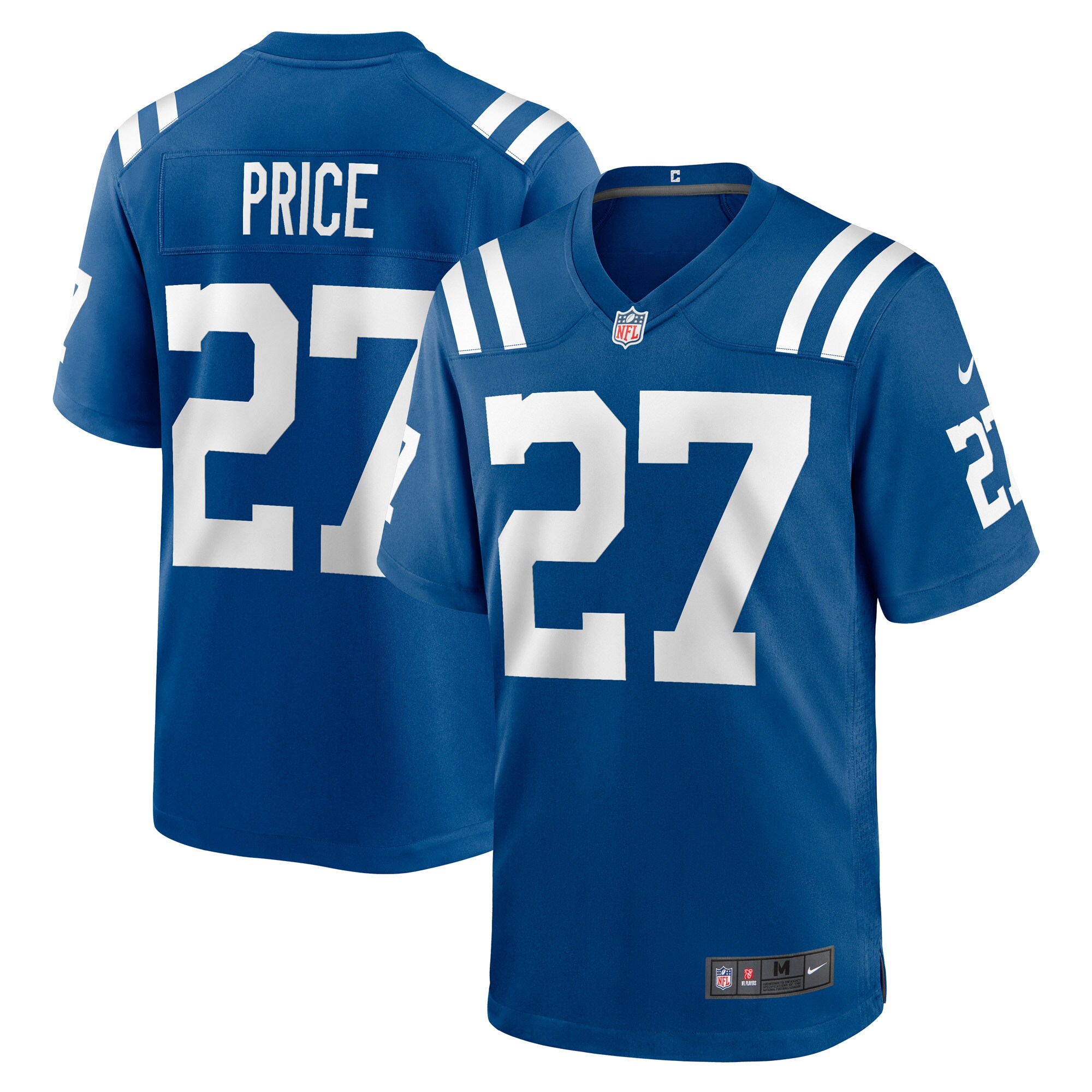 D'Vonte Price Indianapolis Colts Nike Game Player Jersey - Royal