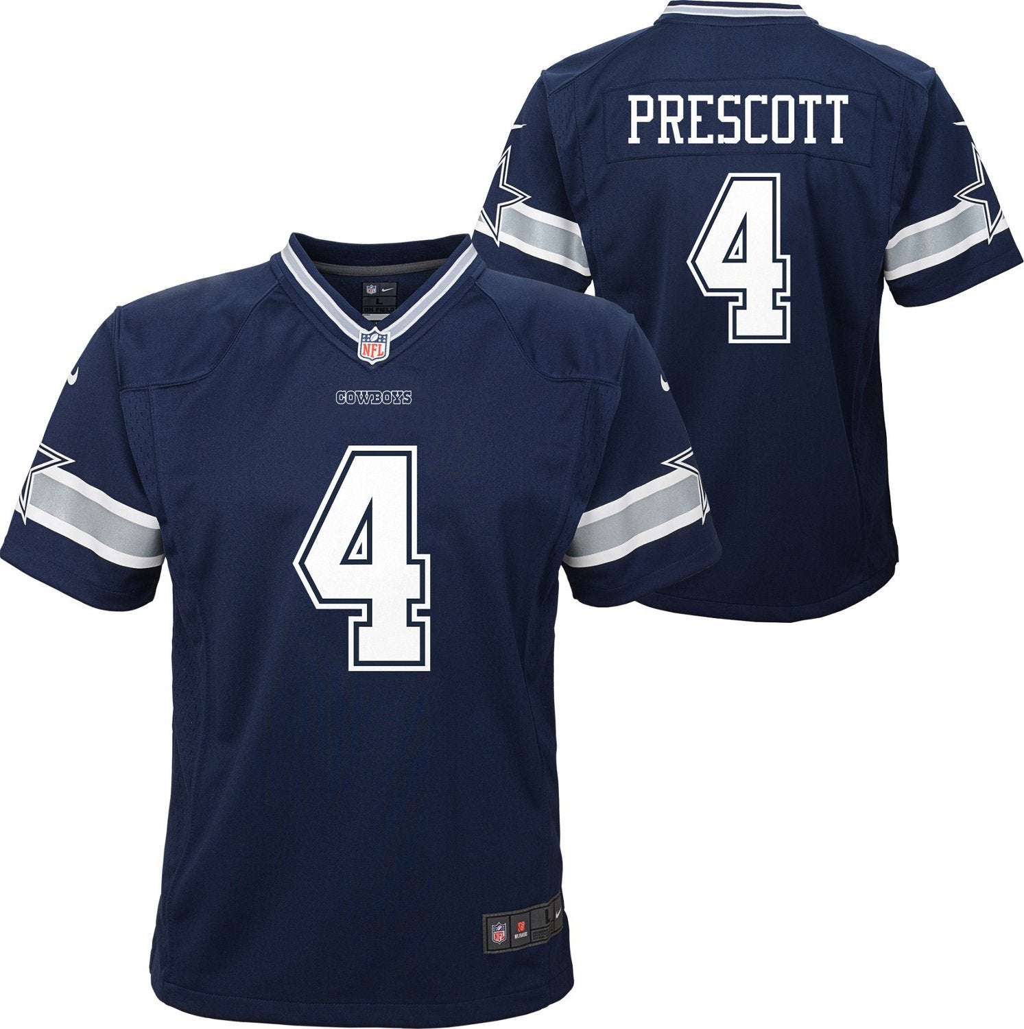 Nike Kids' Dallas Cowboys DP4 Game Jersey