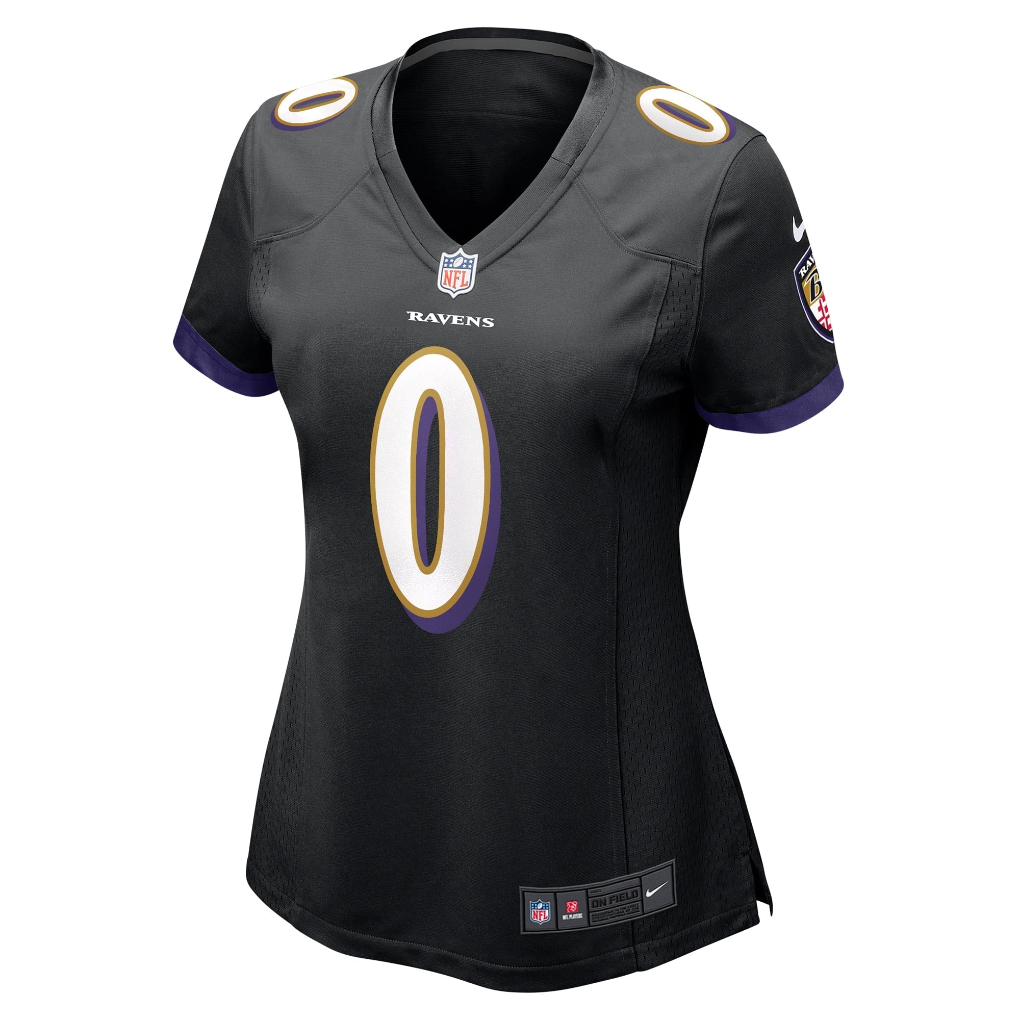 Women's Nike Roquan Smith Black Baltimore Ravens Team Game Jersey