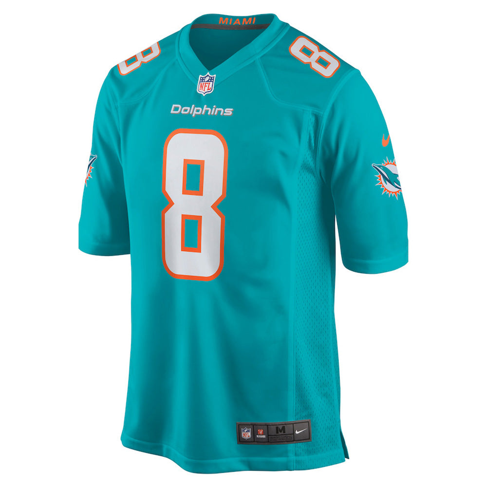 Men's Miami Dolphins Jevon Holland Game Jersey - Aqua