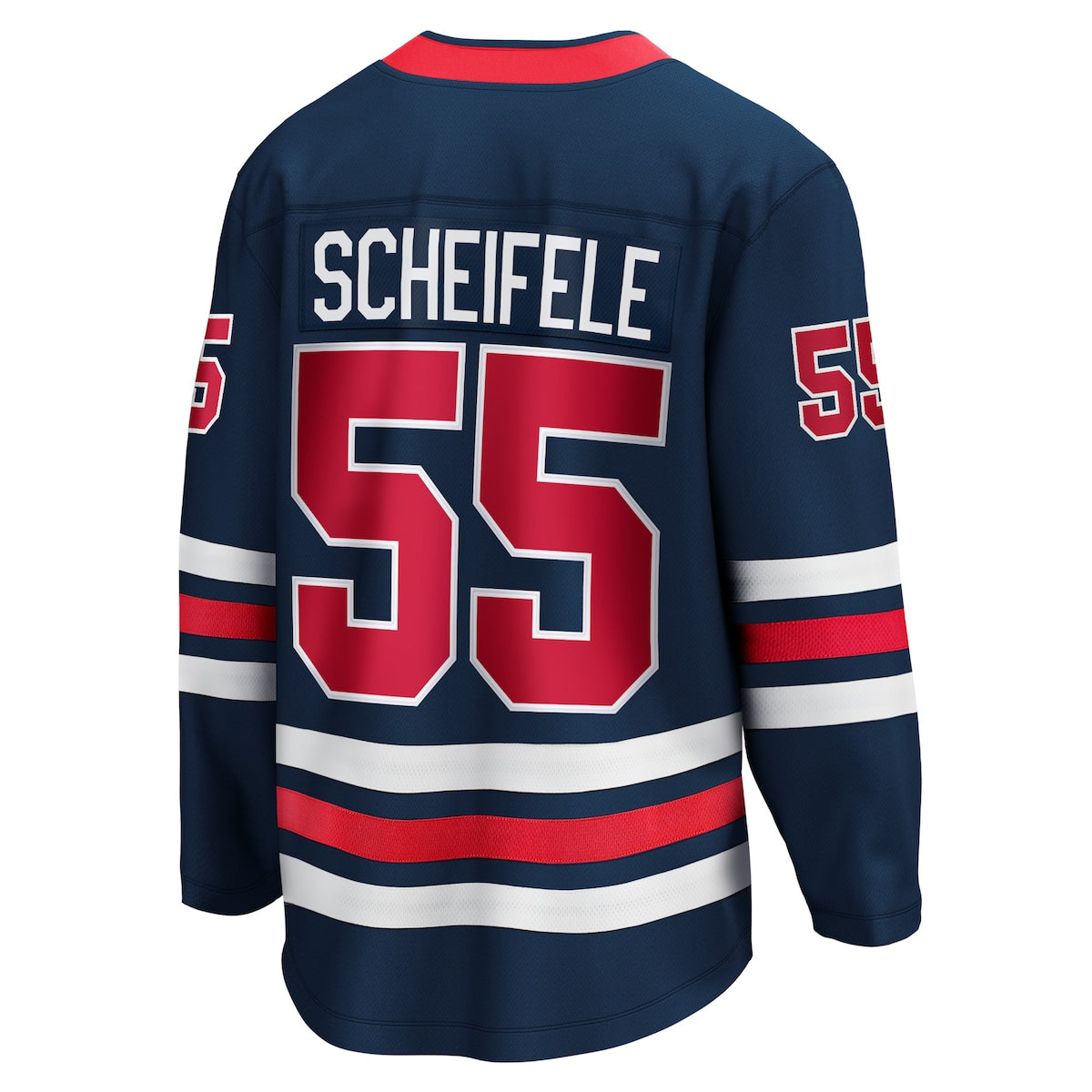 Men's Mark Scheifele Fanatics Jets 2021/22 Alternate Premier Breakaway Jersey - Navy