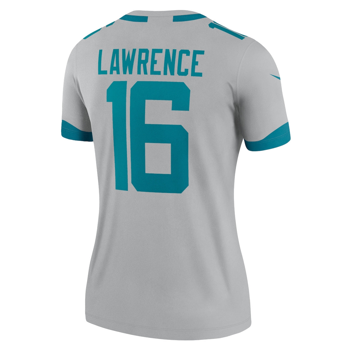 Women's Trevor Lawrence Nike Jaguars Inverted Legend Jersey - Silver