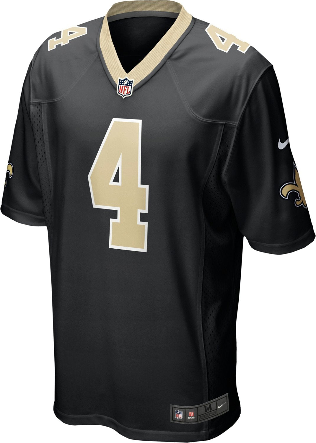 Nike Men's New Orleans Saints Derek Carr 4 Game N&N Jersey