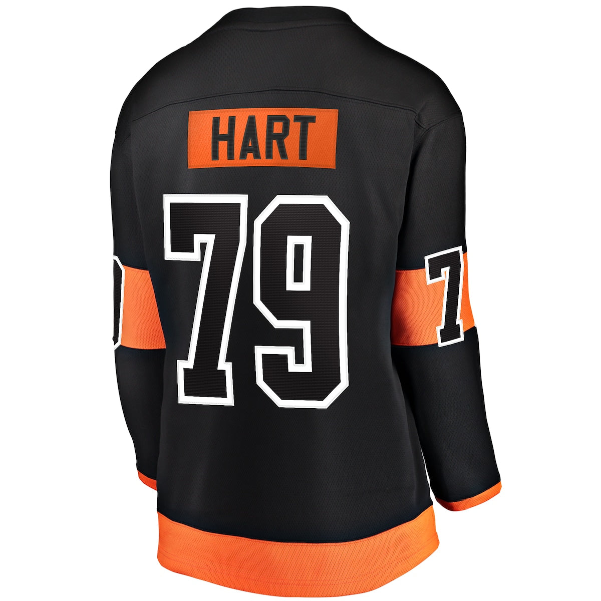 Women's Carter Hart Fanatics Flyers Home Breakaway Jersey - Black