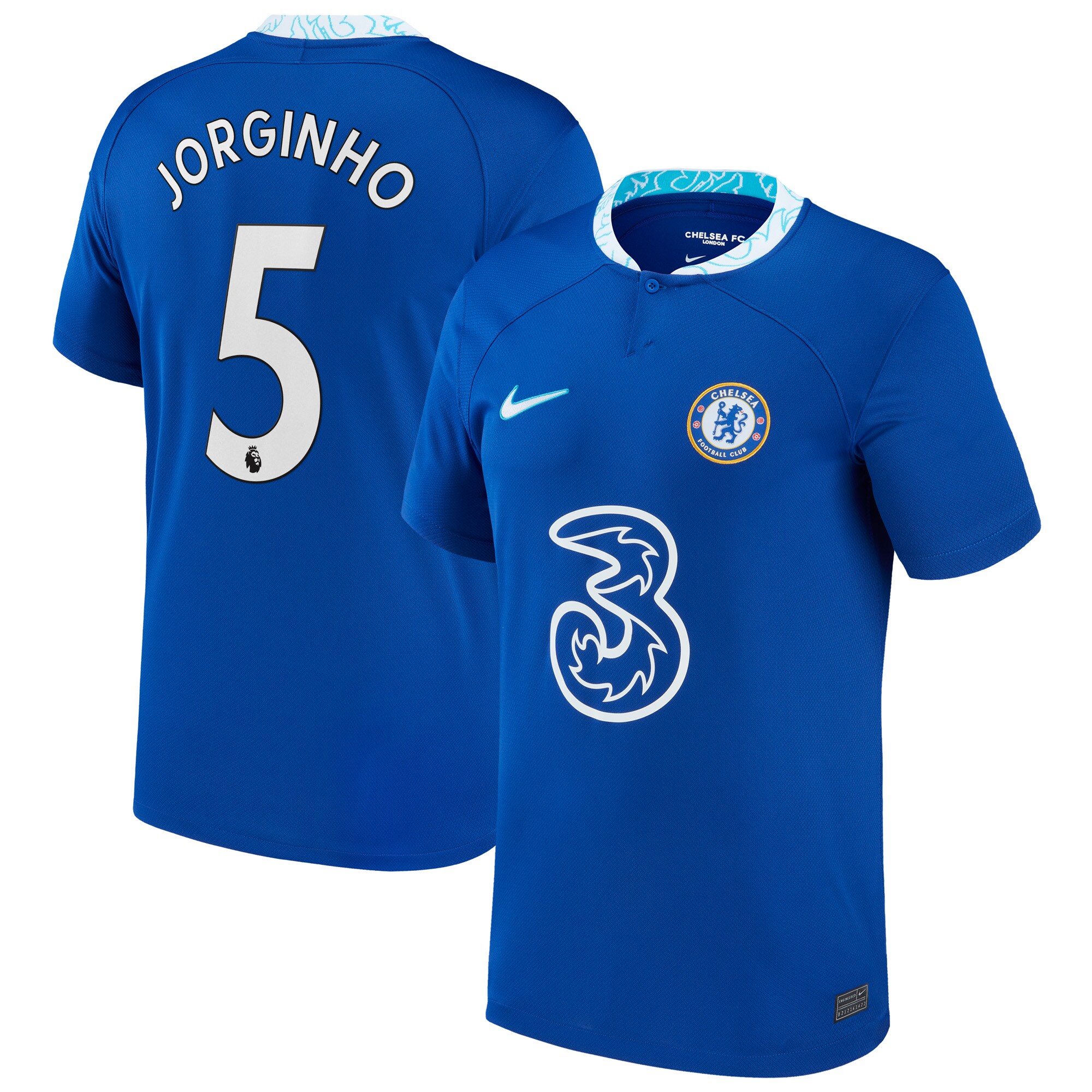 Jorginho Chelsea Nike 2022/23 Replica Home Jersey - Blue