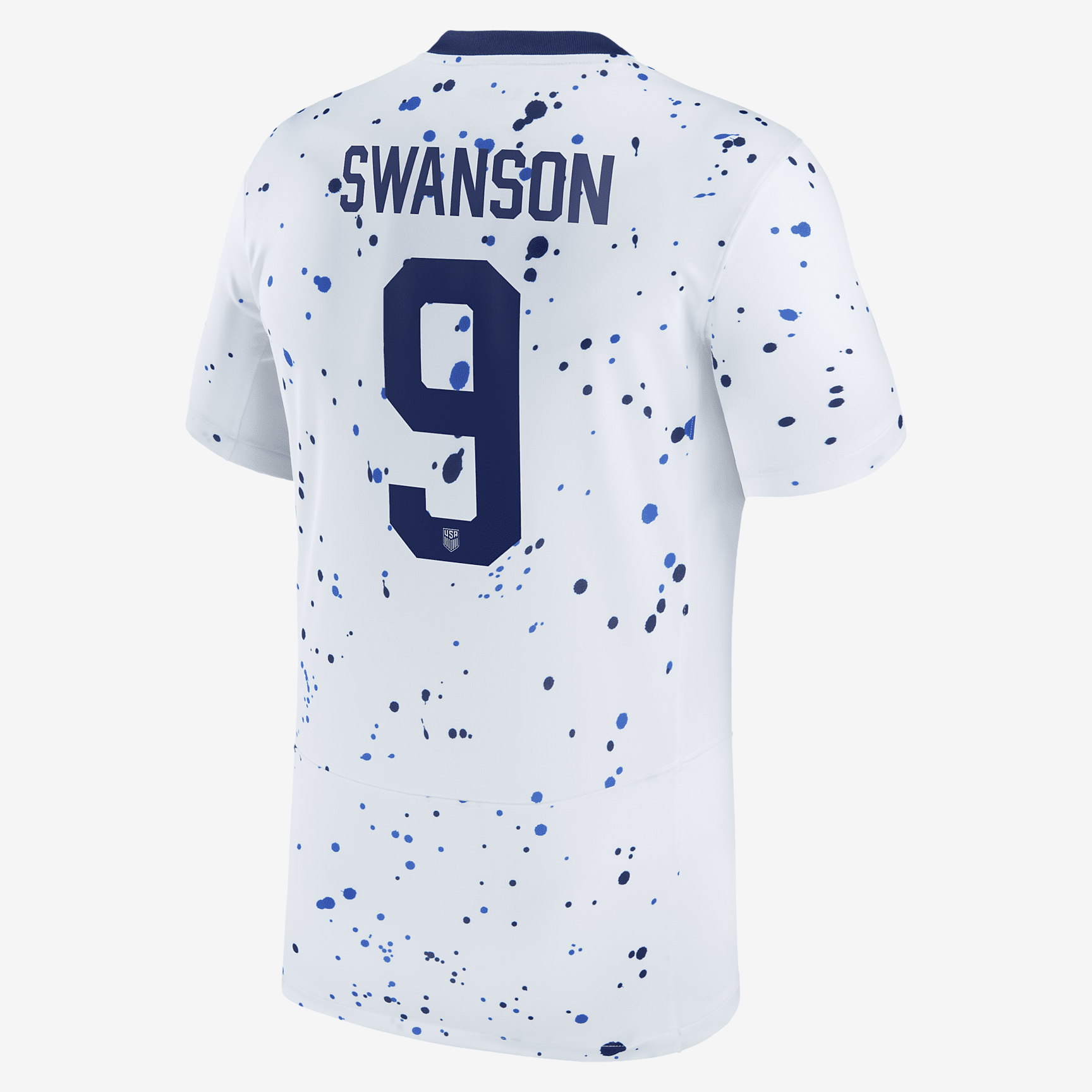 Mallory Swanson USWNT 2023 Stadium Home Big Kids' Nike Dri-FIT Soccer Jersey - White