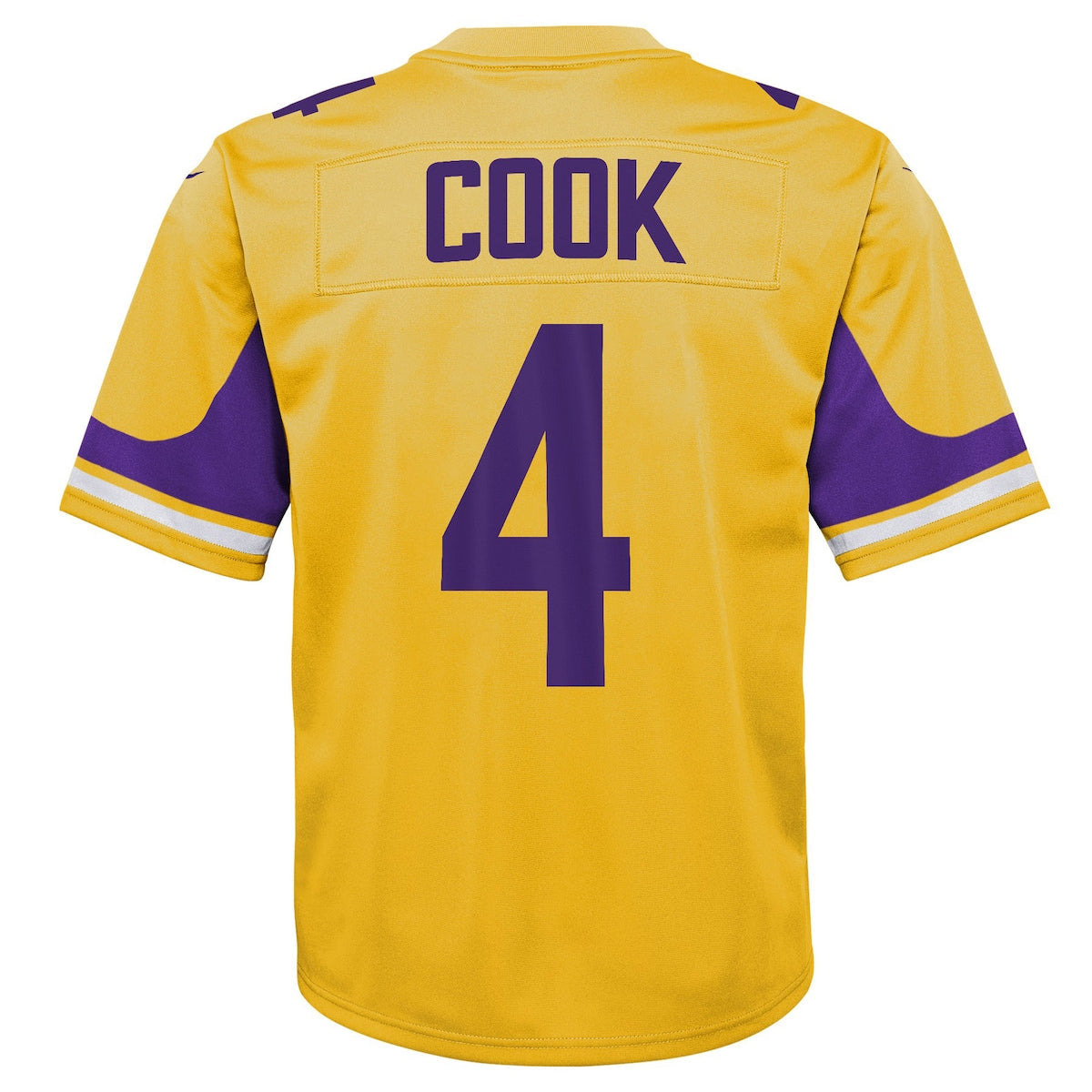 Boys' Grade School Dalvin Cook Nike Vikings Team Inverted Game Jersey - Gold