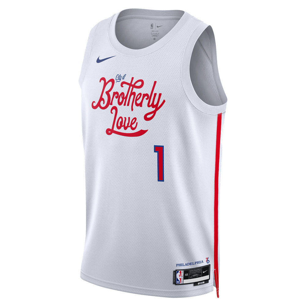 Men's Philadelphia 76ers James Harden City Edition Jersey - White