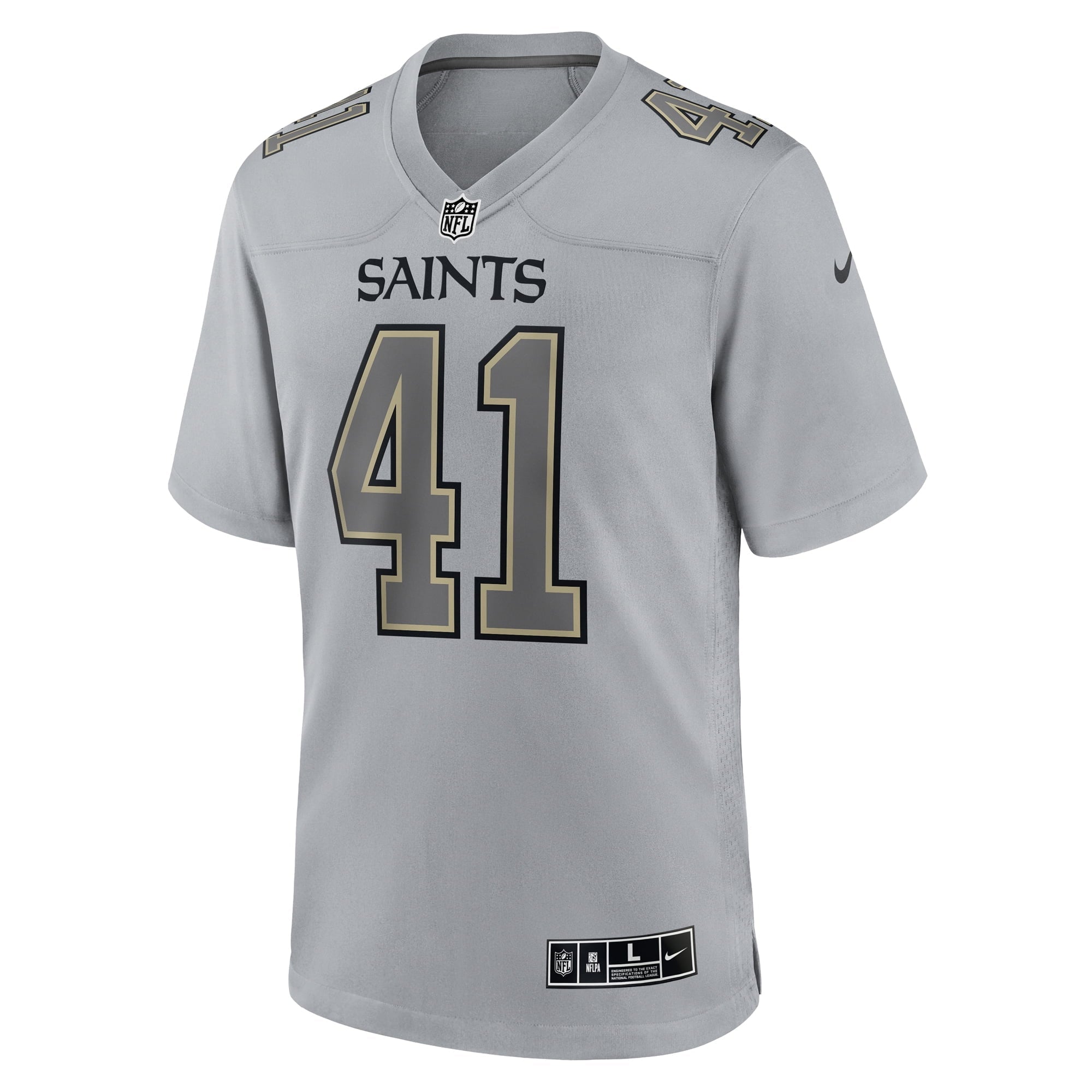 Men's Nike Alvin Kamara Gray New Orleans Saints Atmosphere Fashion Game Jersey