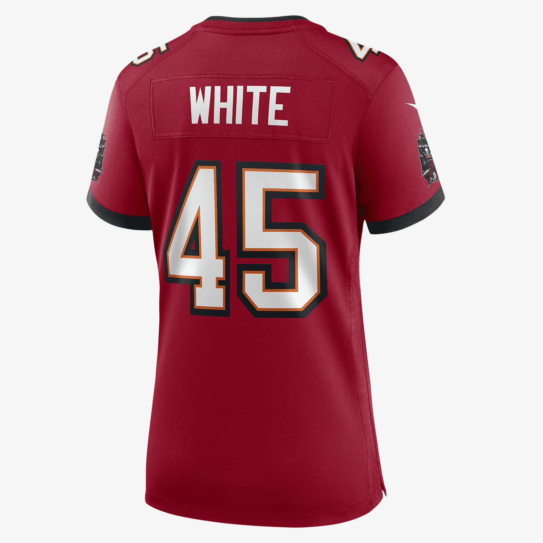 NFL Tampa Bay Buccaneers (Devin White) Women's Game Football Jersey - Red