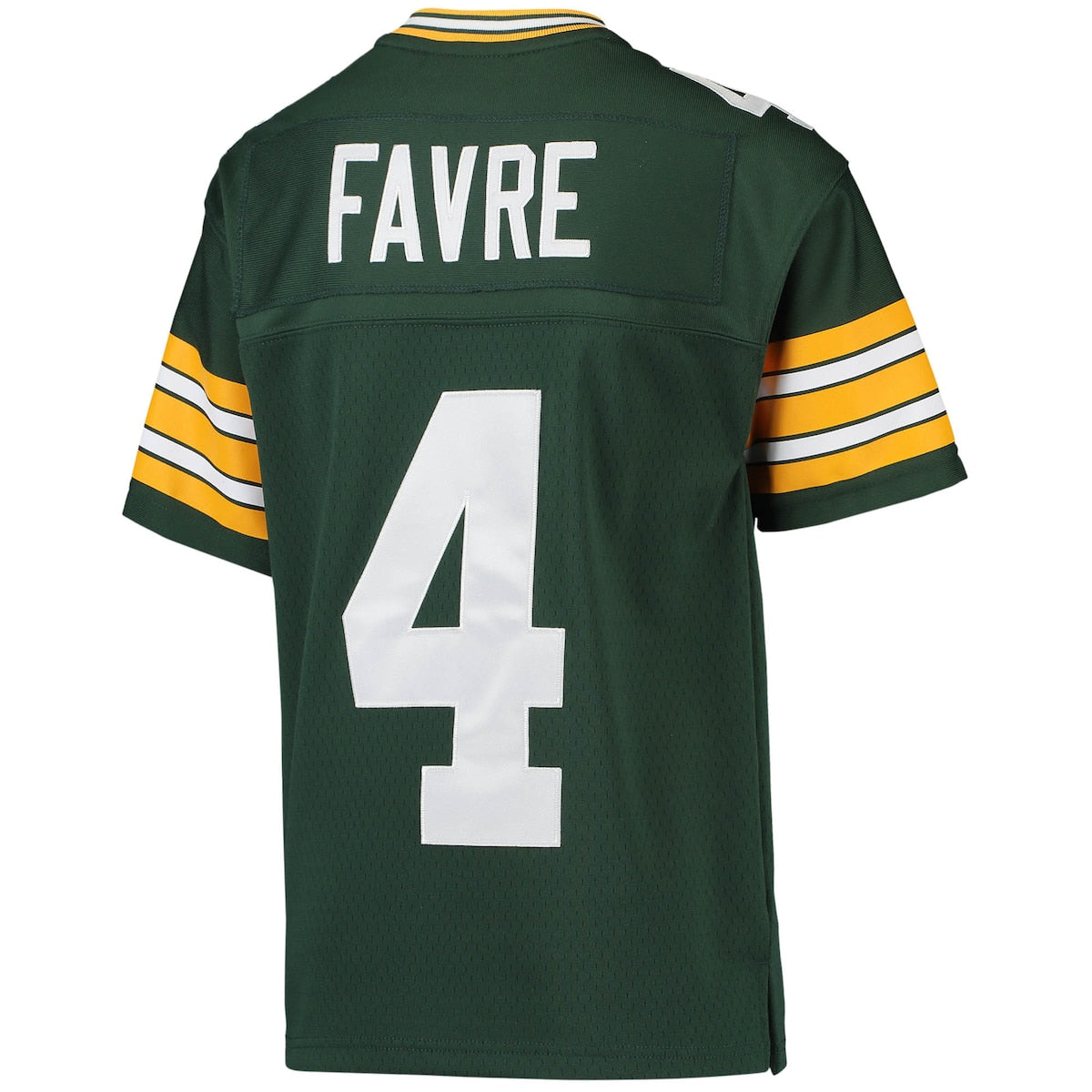 Boys' Grade School Brett Favre Mitchell & Ness Packers Retired Legacy Jersey - Green