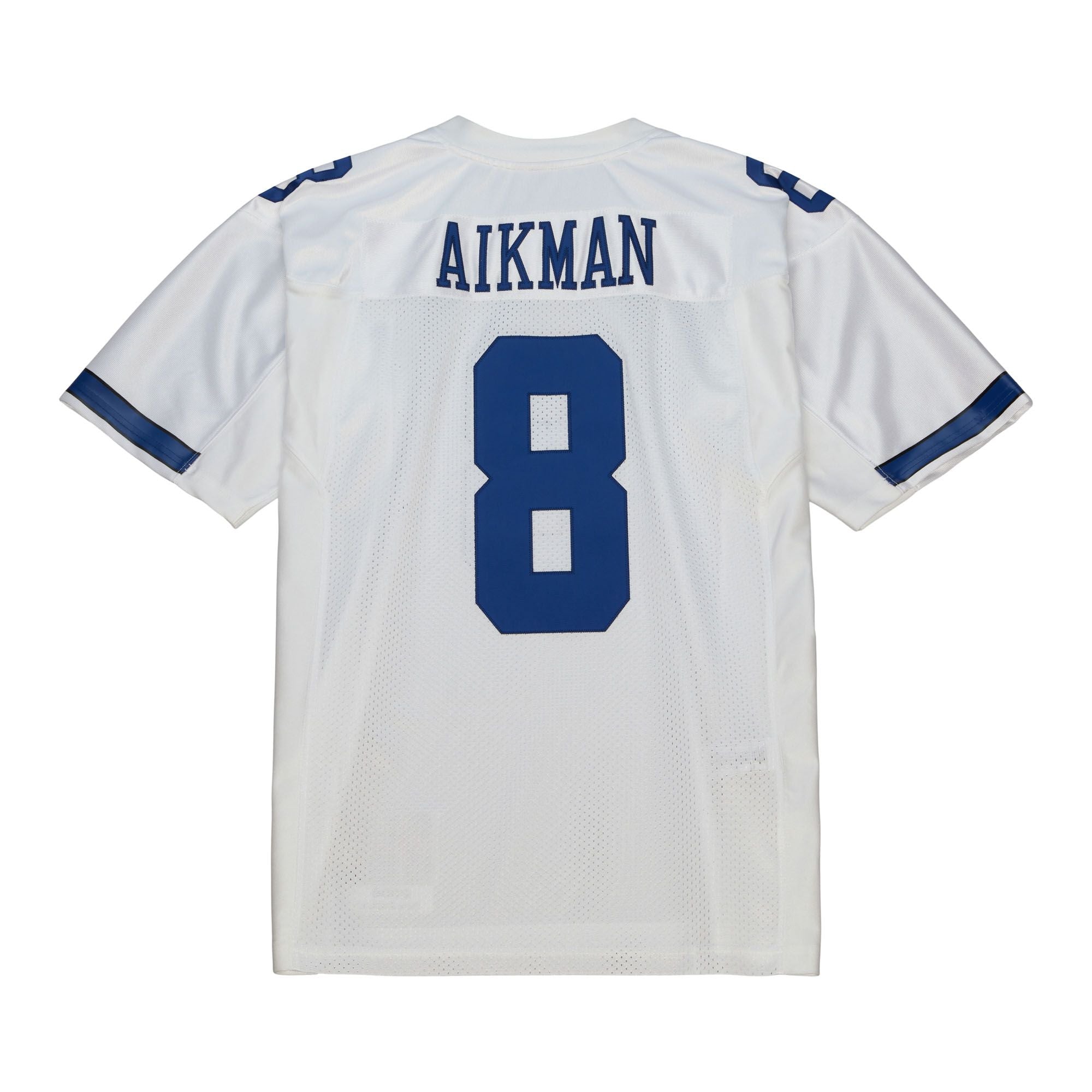 Authentic Troy Aikman Dallas Cowboys White 2000 Jersey