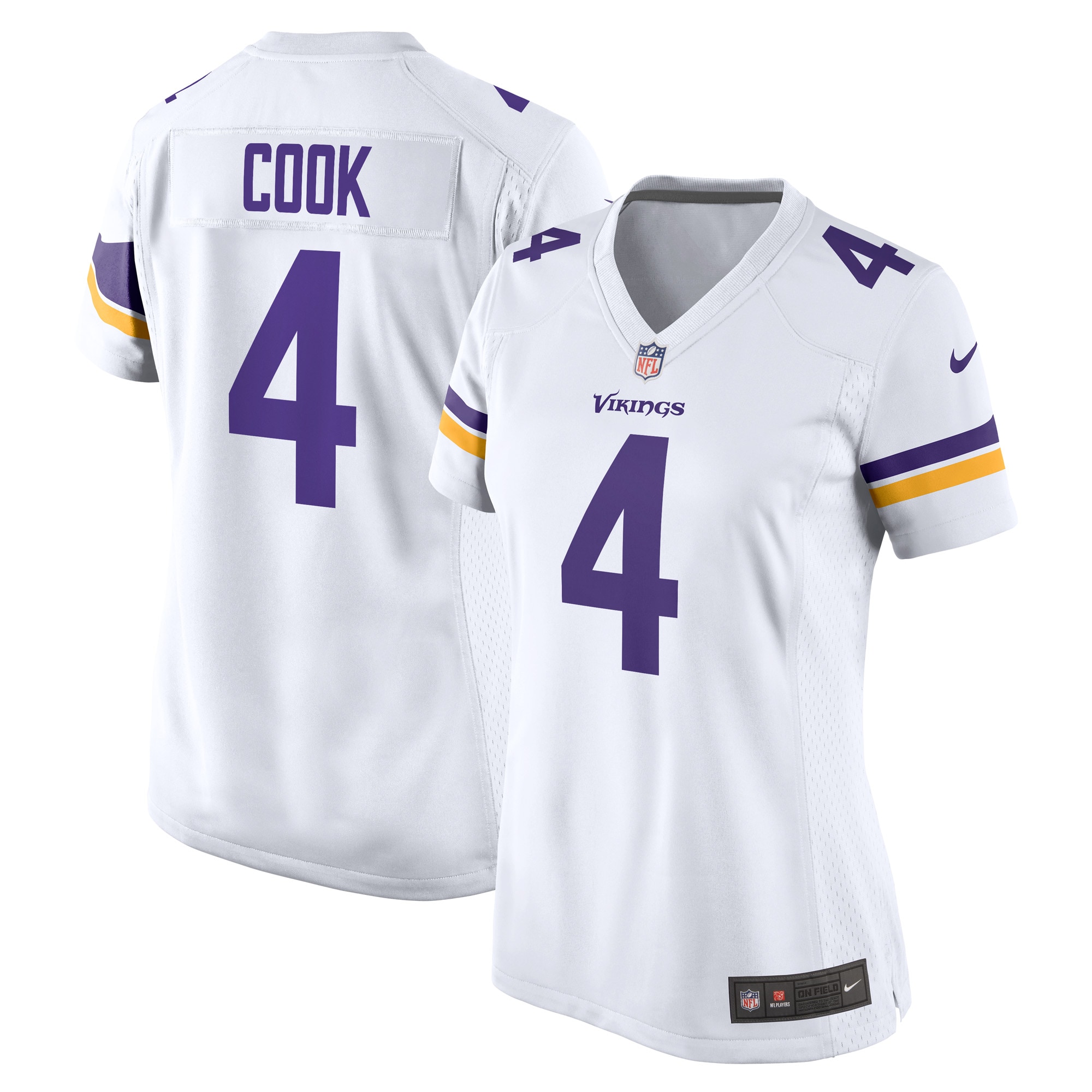 Dalvin Cook Minnesota Vikings Nike Women's Game Jersey - White