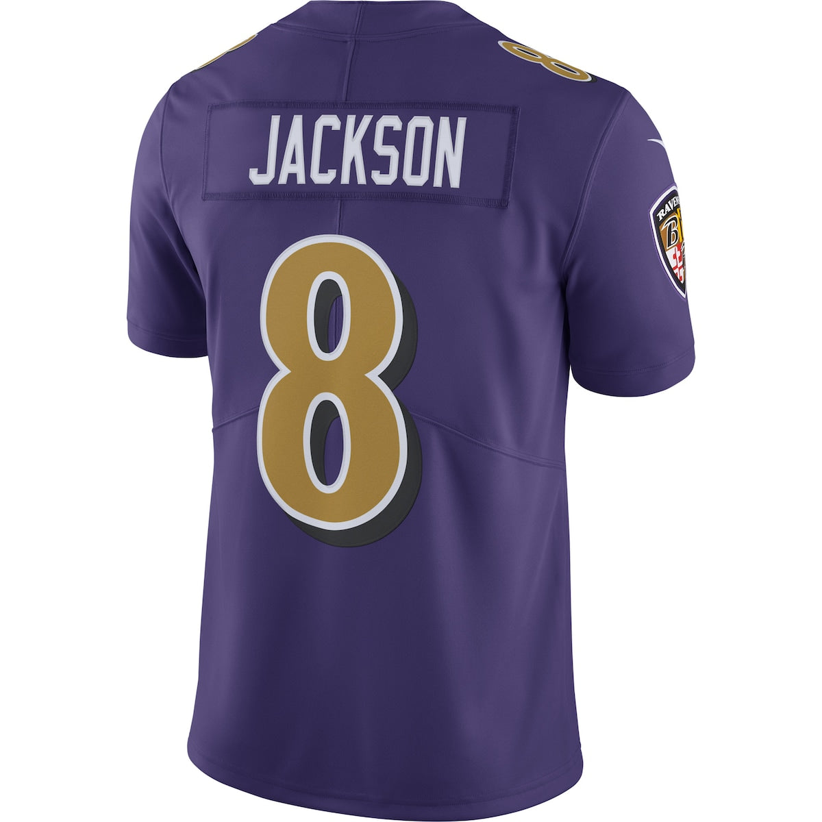 Men's Lamar Jackson Nike Ravens Lamar Jackson Vapor Limited Jersey - Purple