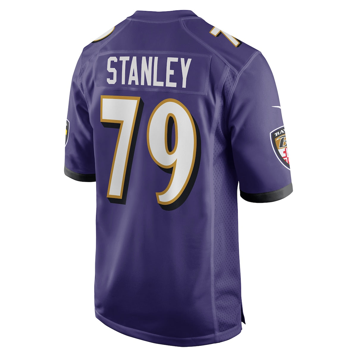 Men's Ronnie Stanley Nike Ravens Game Jersey - Purple