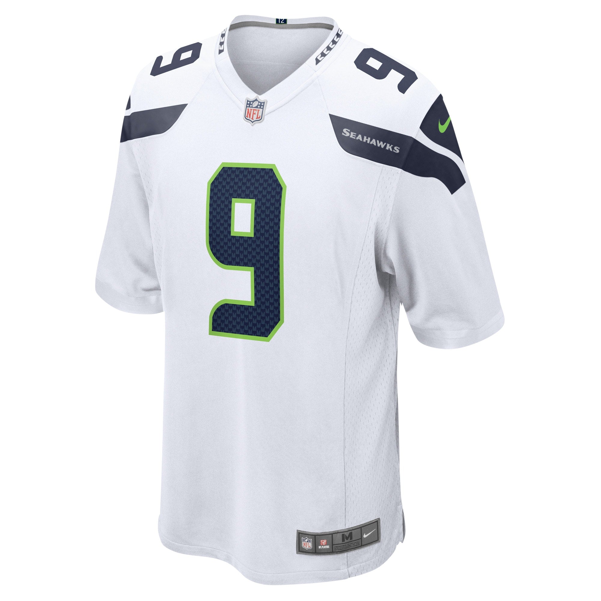 Men's Nike Kenneth Walker III White Seattle Seahawks Away Game Player Jersey