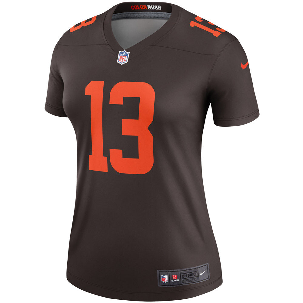 Women's Cleveland Browns Odell Beckham Jr. Alternate Legend Jersey Brown