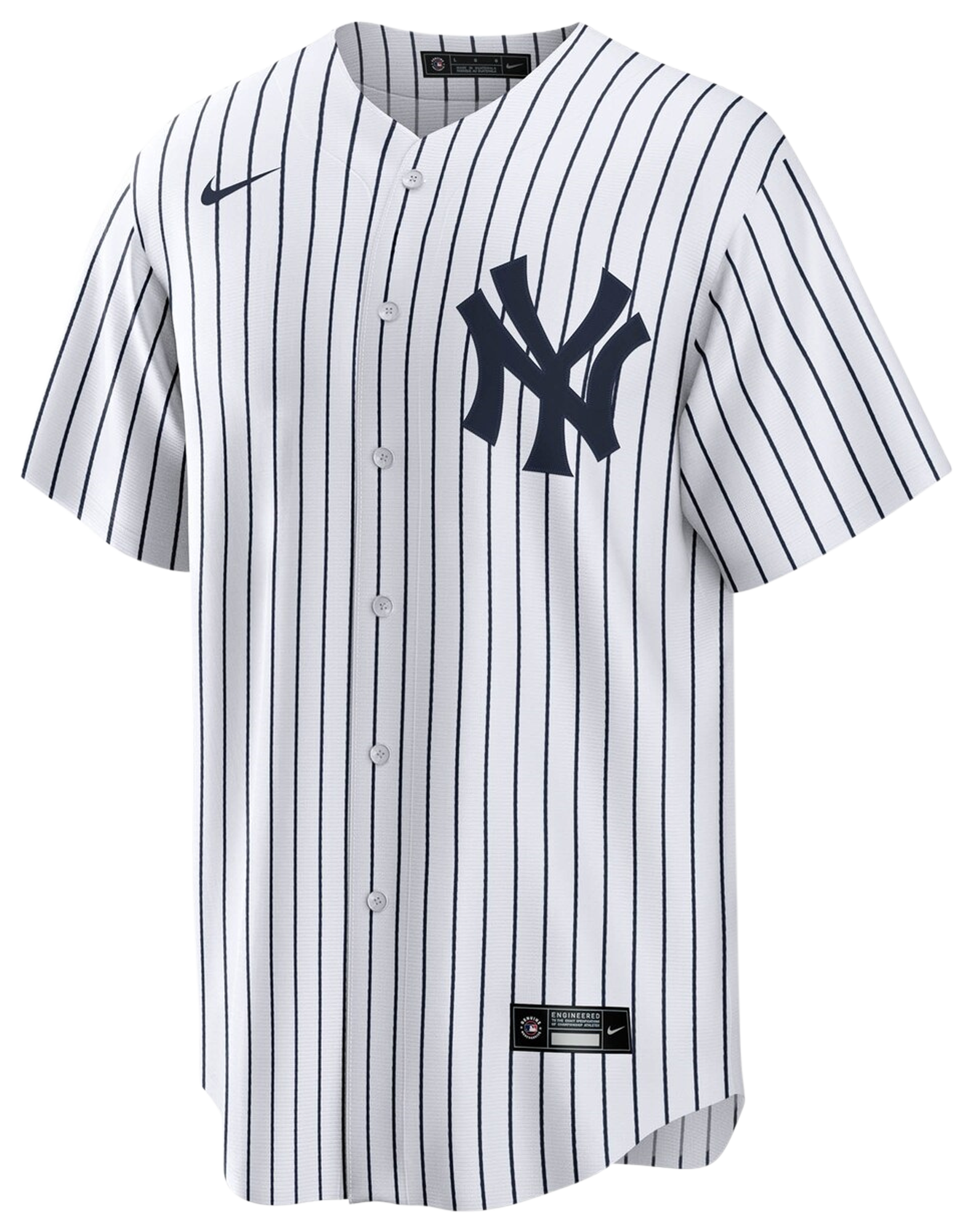 Men's Judge Aaron Nike Yankees Replica Player Jersey - White
