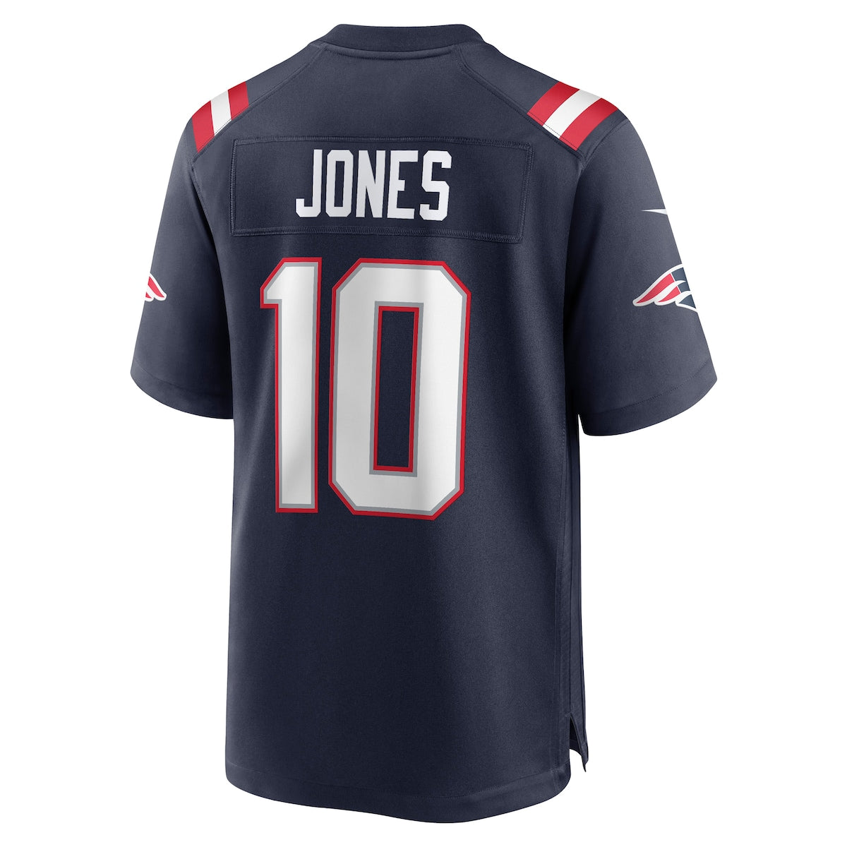 Men's Mac Jones Nike Patriots Game Jersey - Navy