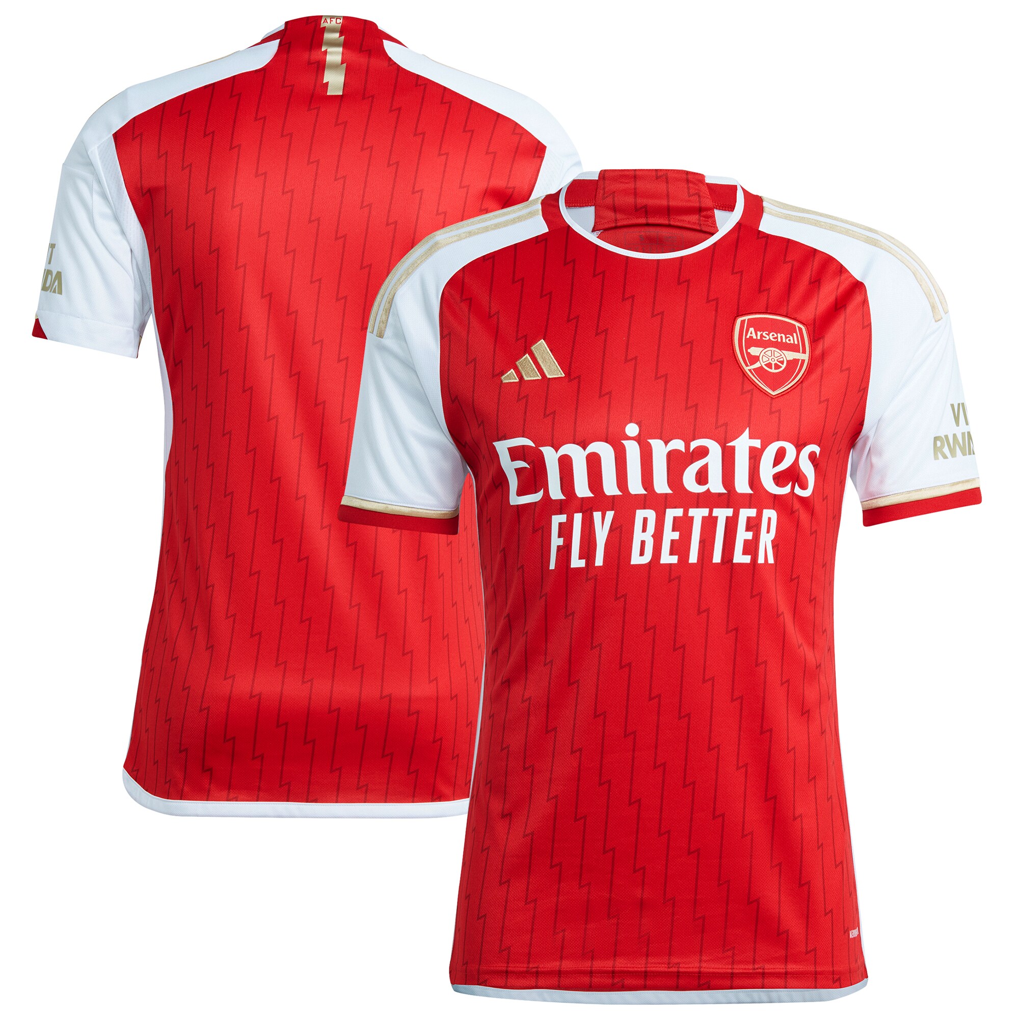 Arsenal adidas 2023/24 Home Replica Jersey - Red