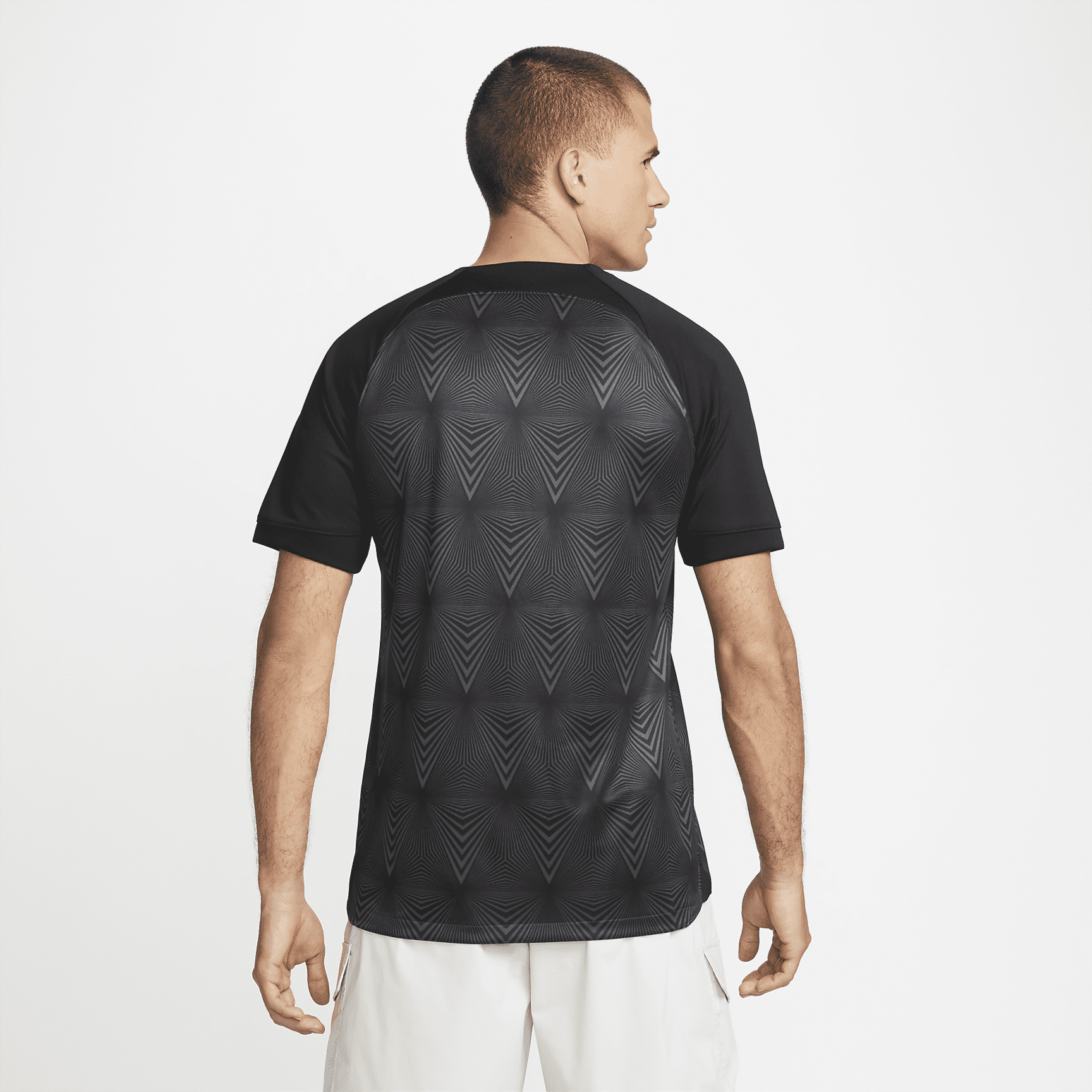 Eintracht Frankfurt 2022/23 Stadium Away Men's Nike Dri-FIT Soccer Jersey - Black/Anthracite/White