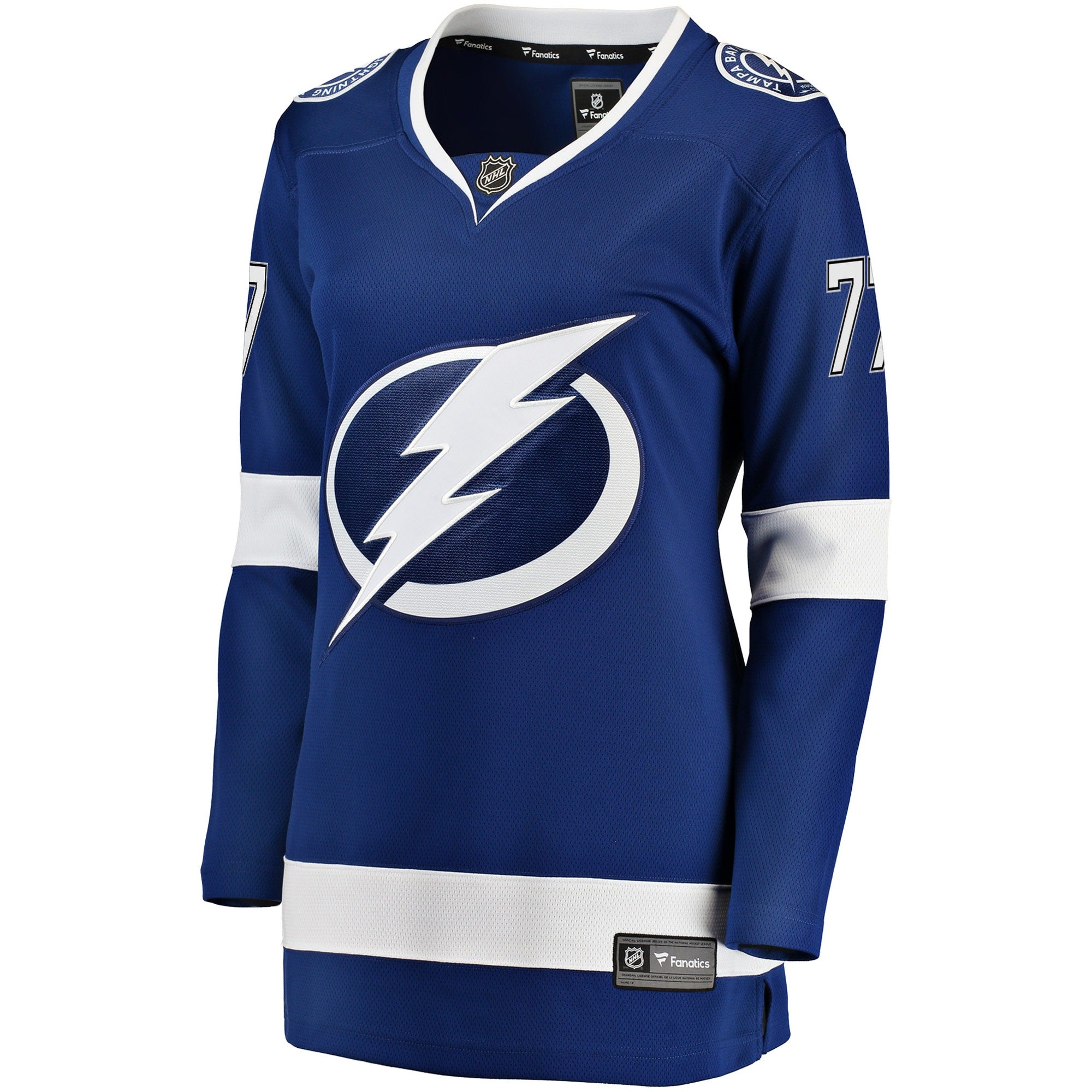 Women's Fanatics Branded Victor Hedman Blue Tampa Bay Lightning Premier Breakaway Player Jersey