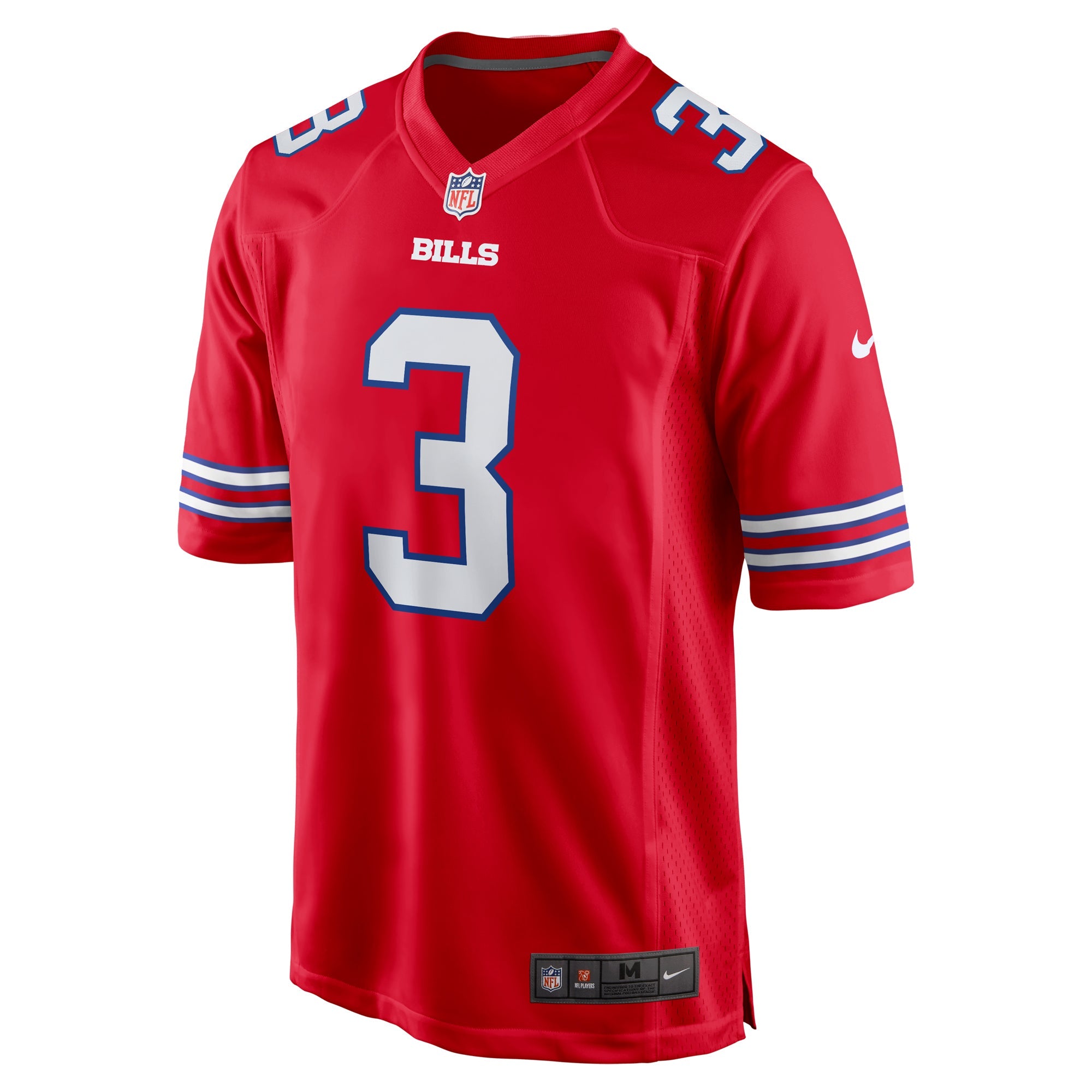 Men's Nike Damar Hamlin Red Buffalo Bills Alternate Game Jersey