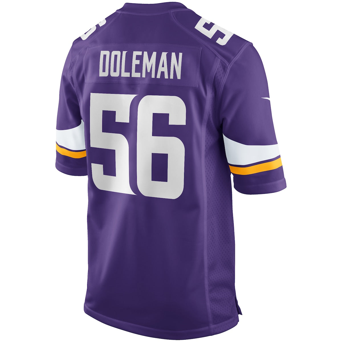 Men's Chris Doleman Nike Vikings Game Retired Jersey - Purple
