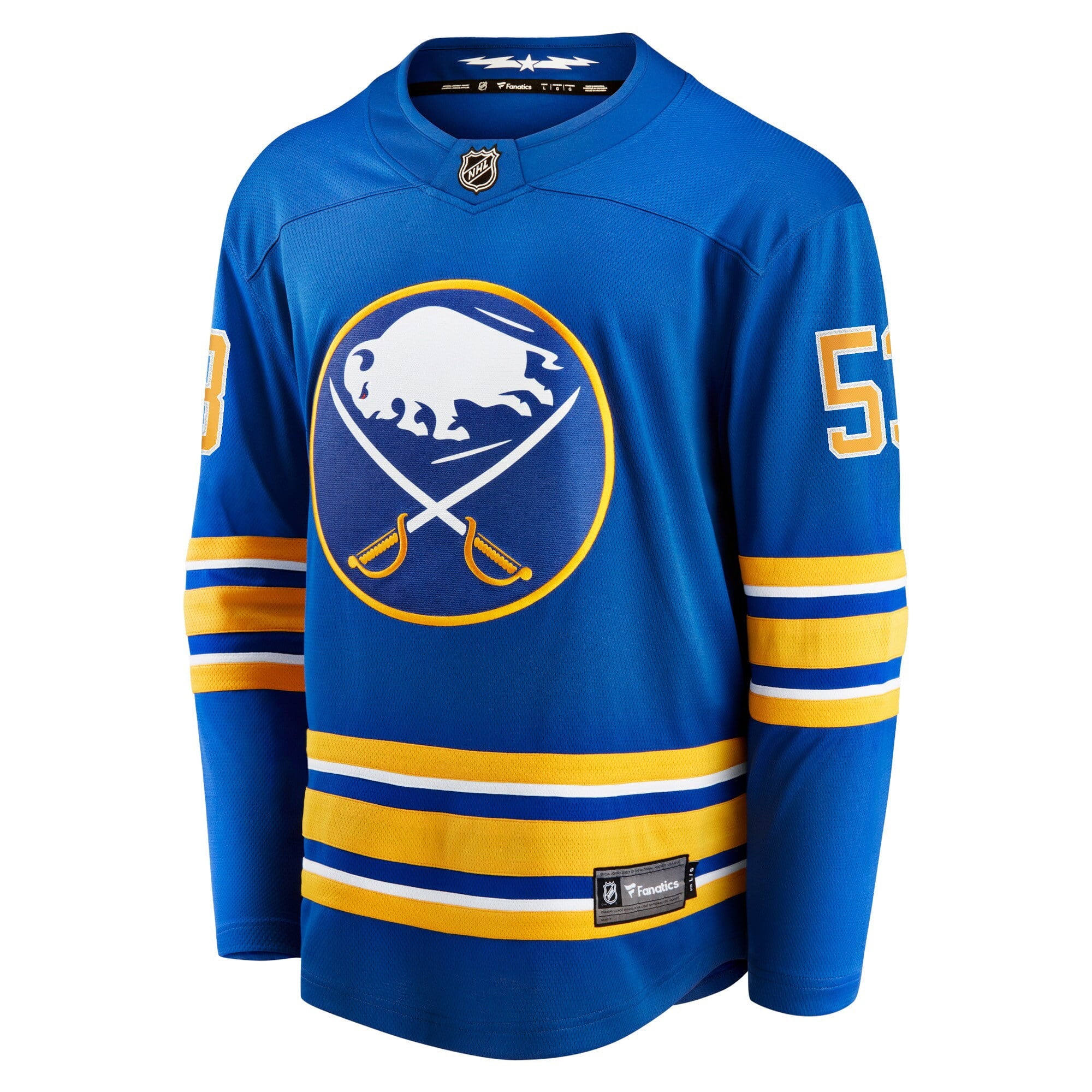 Men's Fanatics Branded Jeff Skinner Royal Buffalo Sabres Home Premier Breakaway Player Jersey