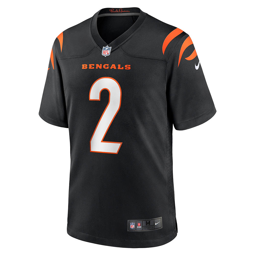 Men's Cincinnati Bengals Evan McPherson Game Jersey Black