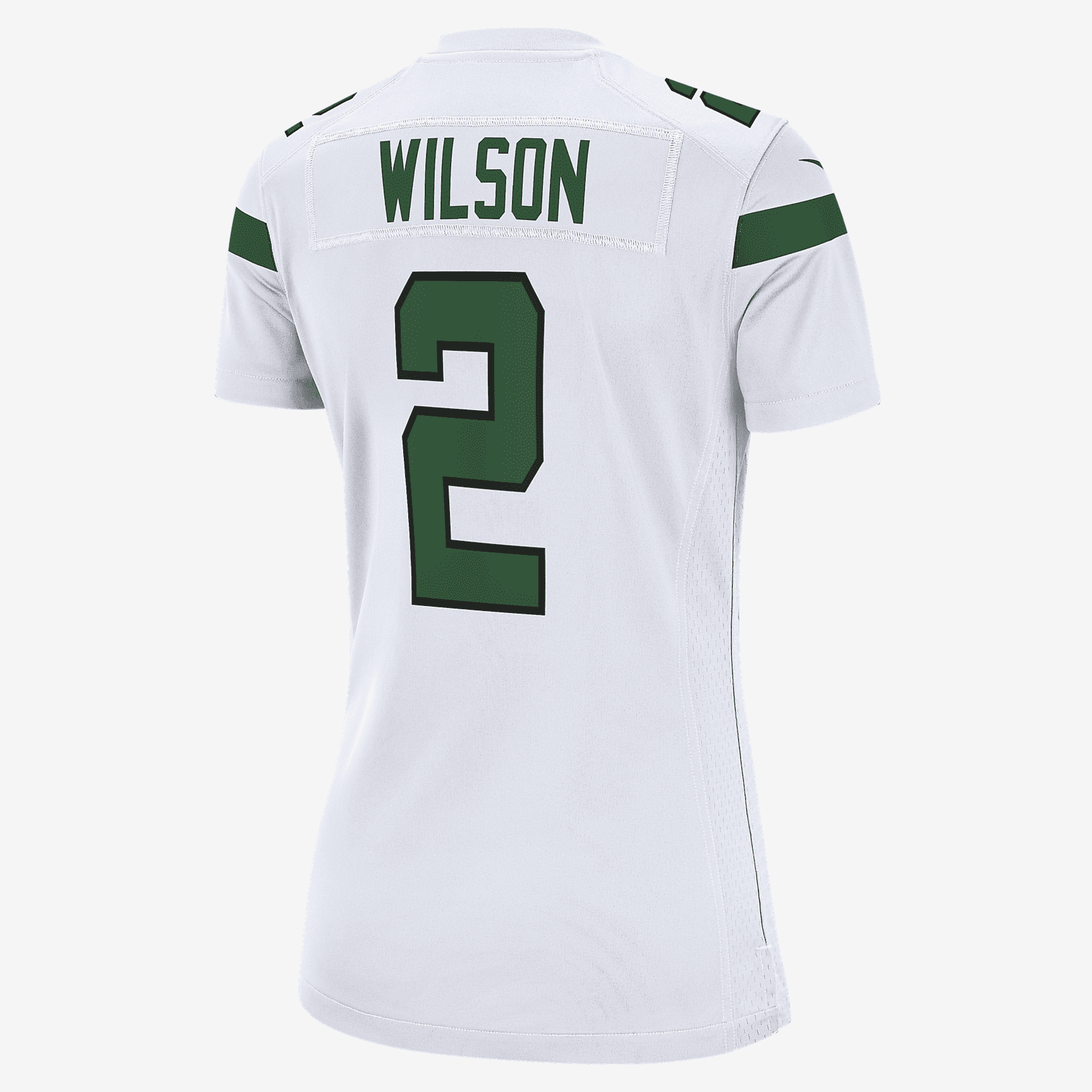 NFL New York Jets (Zach Wilson) Women's Game Football Jersey - White