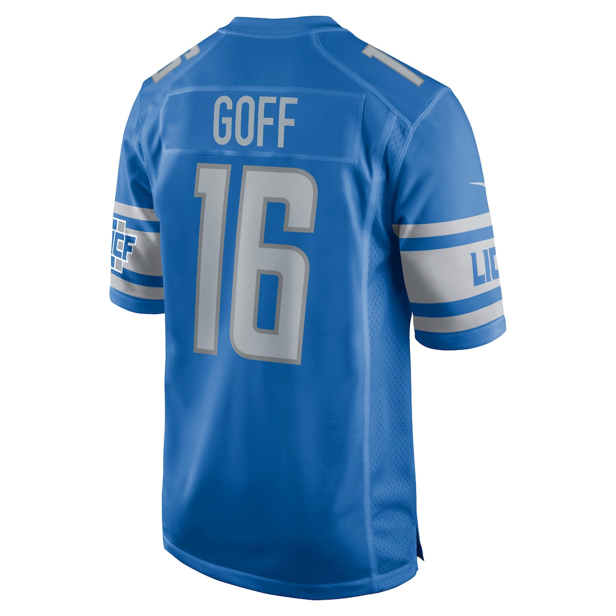 Men's Jared Goff Nike Lions Game Jersey - Blue
