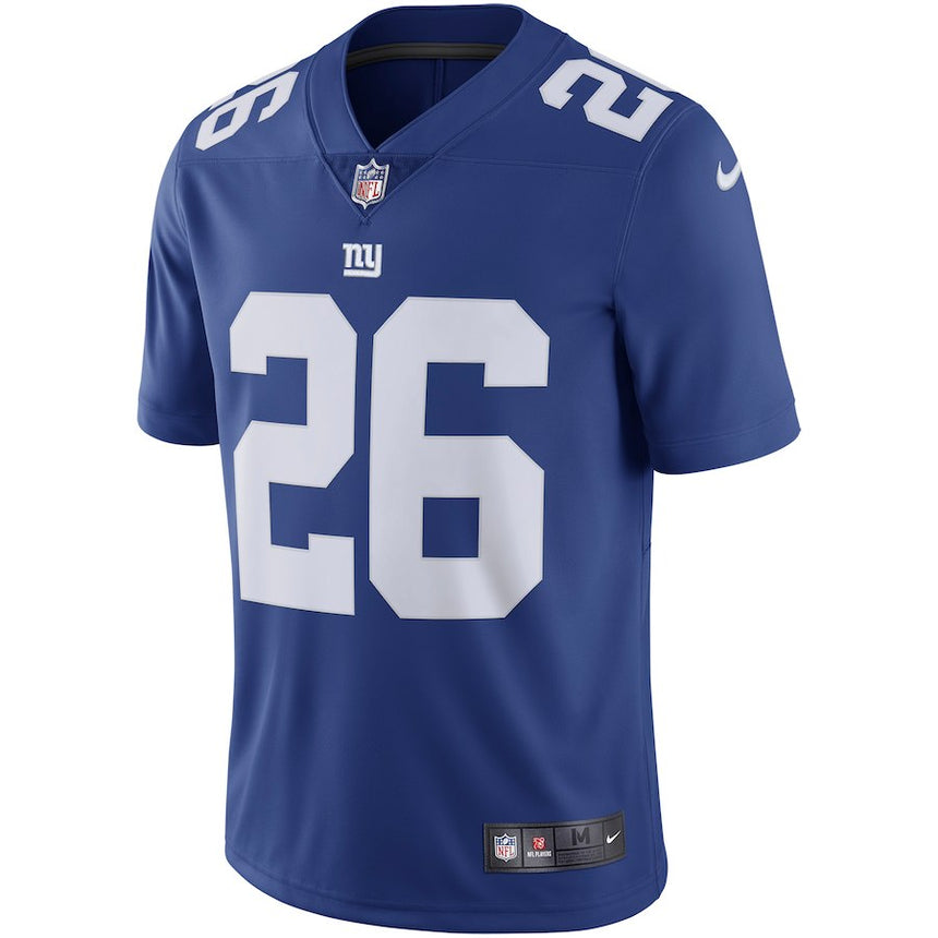 Men's New York Giants Saquon Barkley Royal Team Color Vapor Untouchable Limited Jersey