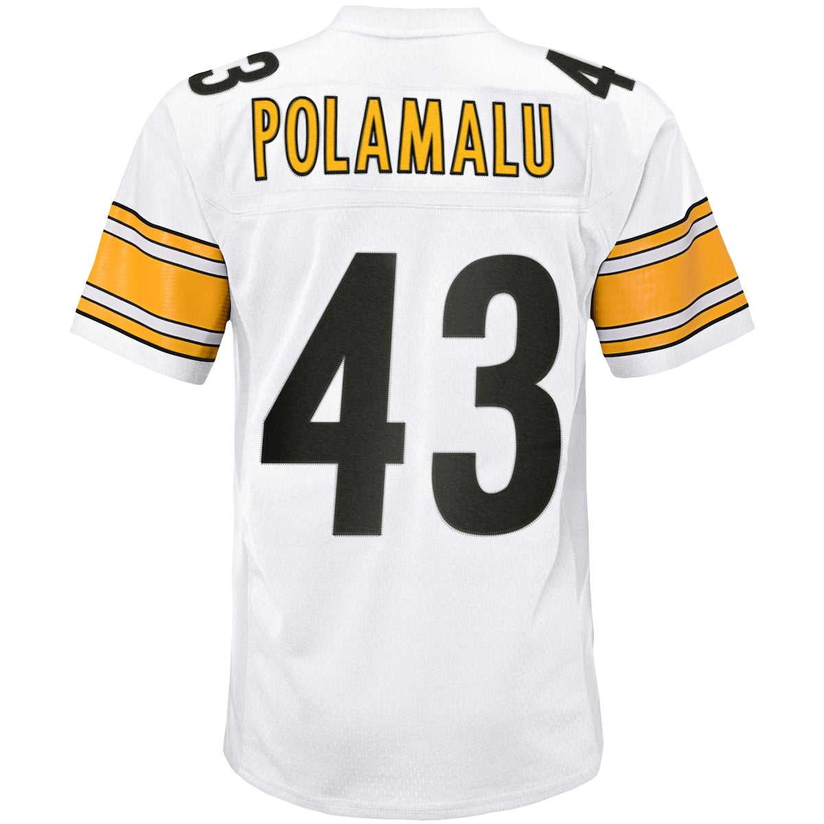 Boys' Grade School Troy Polamalu Mitchell & Ness Steelers 2005 Retired Legacy Jersey - White