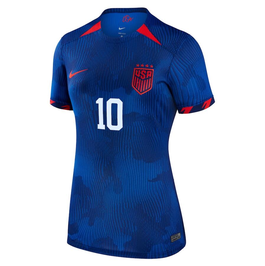 Women's USWNT Lindsey Horan Away Jersey USA 2023 World Cup Kit