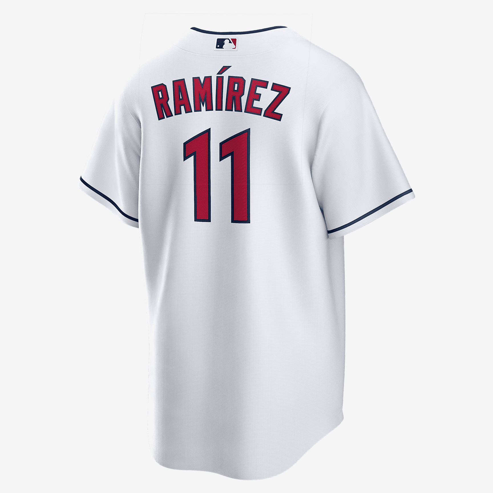 MLB Cleveland Guardians (Jose Ramirez) Men's Replica Baseball Jersey - White