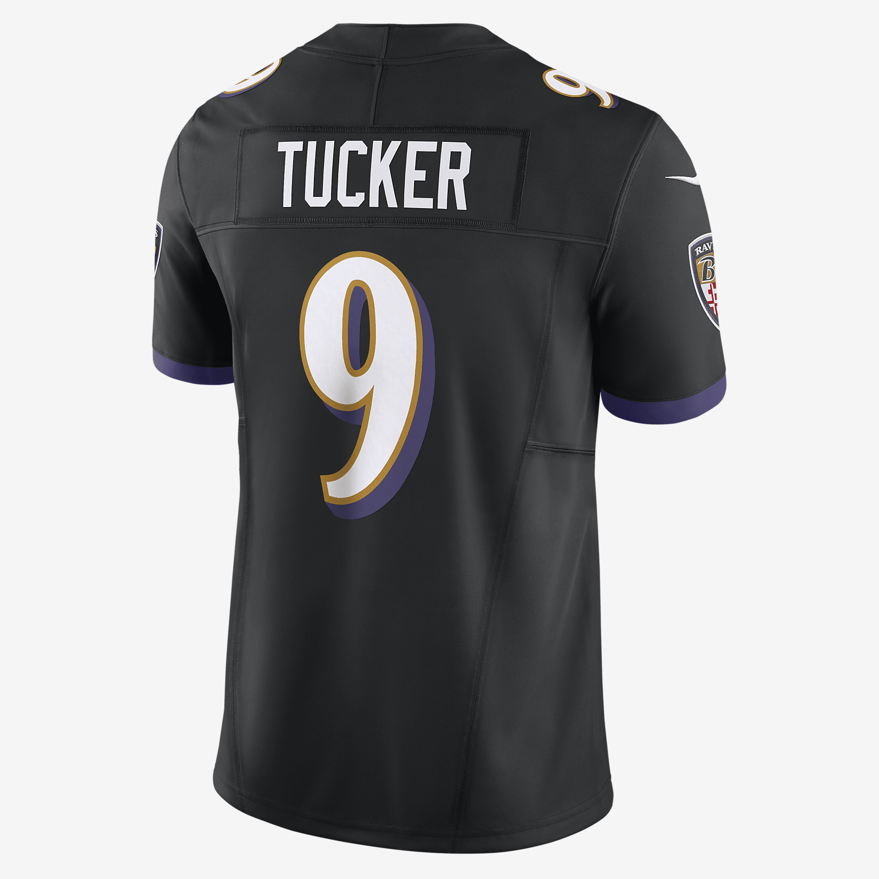 Justin Tucker Baltimore Ravens Men's Nike Dri-FIT NFL Limited Football Jersey - Black