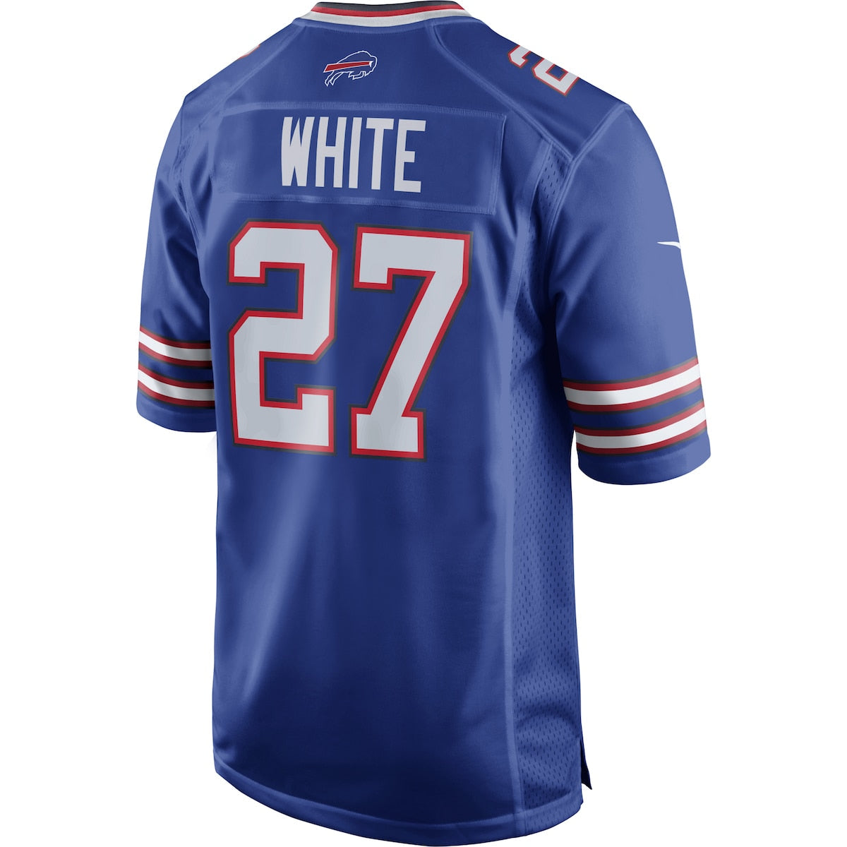 Men's Tre'Davious White Nike Bills Logo Game Jersey - Blue