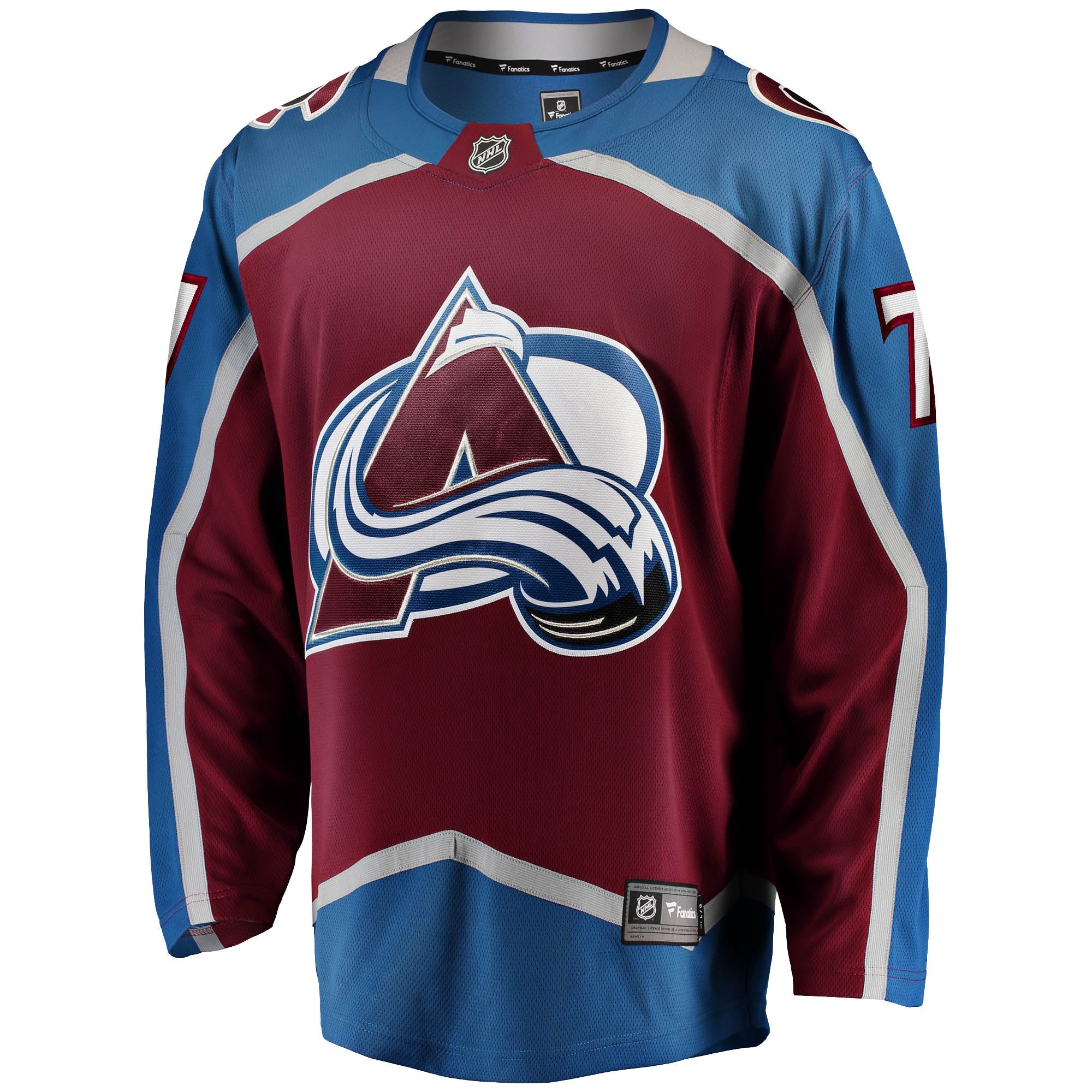 Men's Fanatics Branded Devon Toews Burgundy Colorado Avalanche Home Breakaway Player Jersey