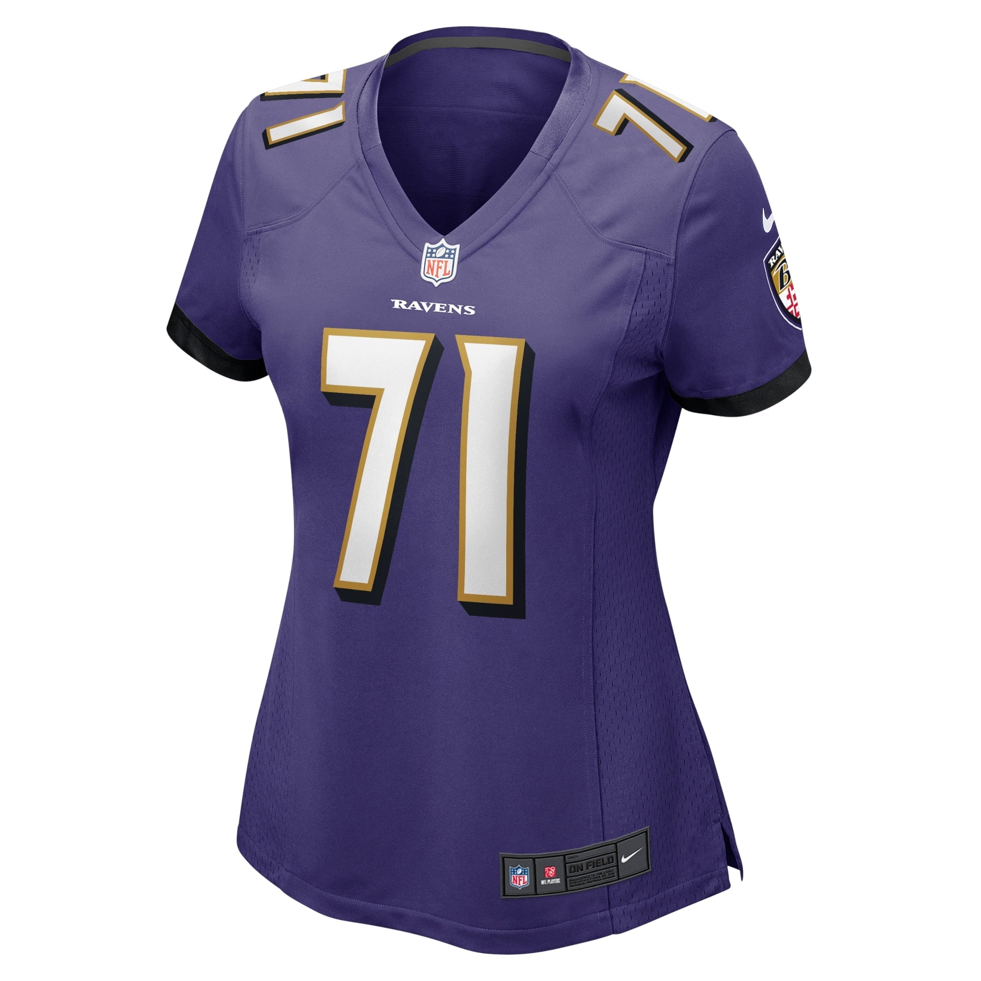 Women's Nike Ja'Wuan James Purple Baltimore Ravens Player Game Jersey
