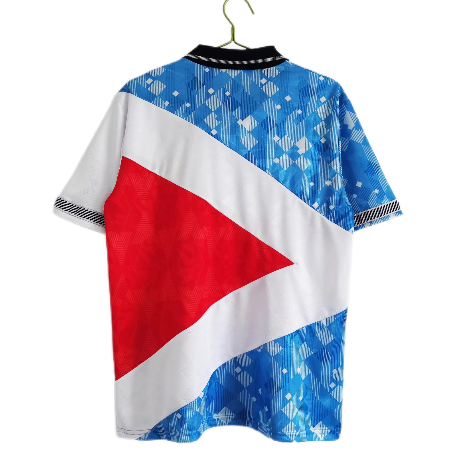 England 1990 Tricolor Jersey 1990 Retro